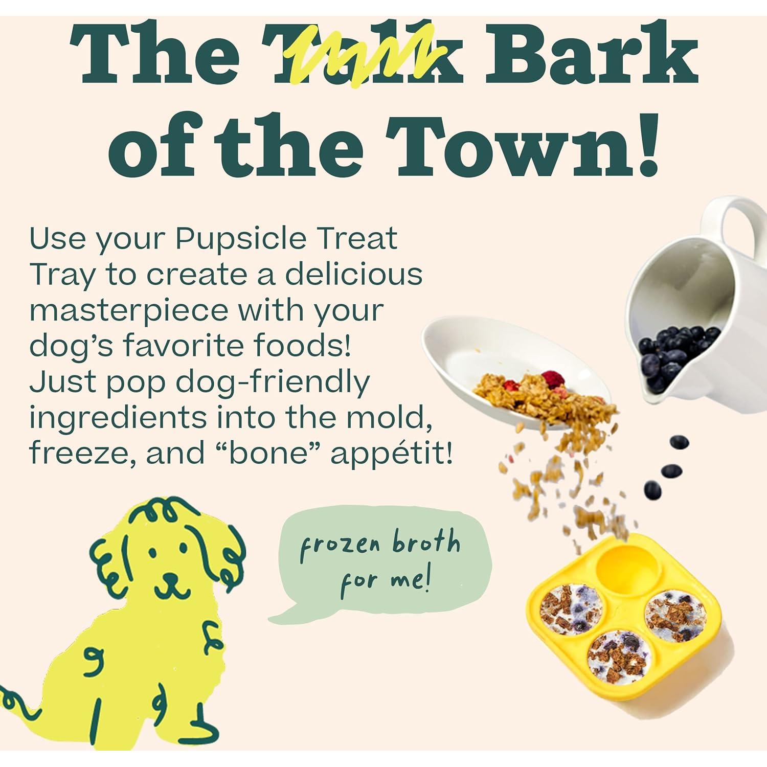 Bandeja de Moldes para Golosinas WOOF Pupsicle Pequeña 11.4 cm