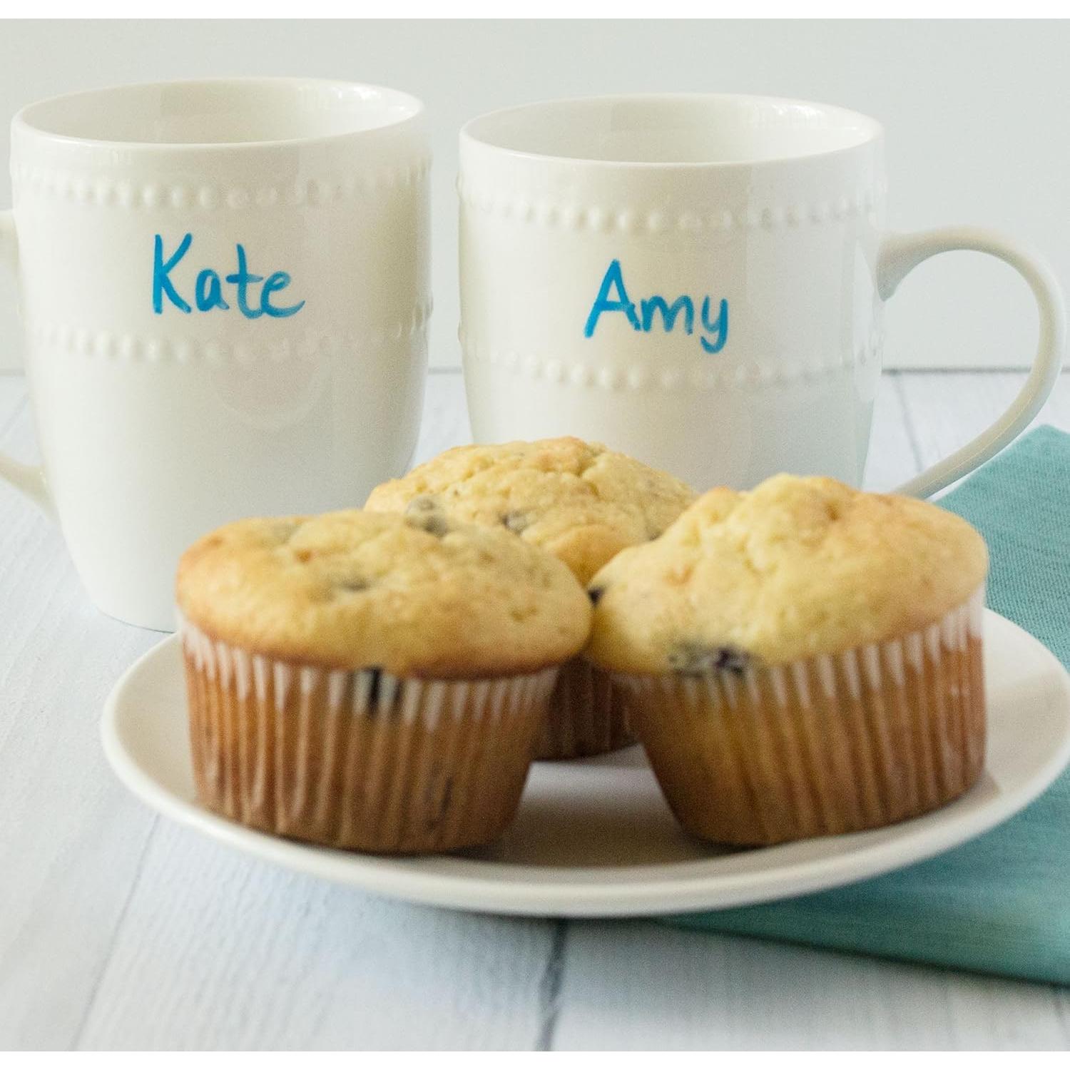 Marcador de Tiza Líquida Cestari Azul Punta Fina 2mm