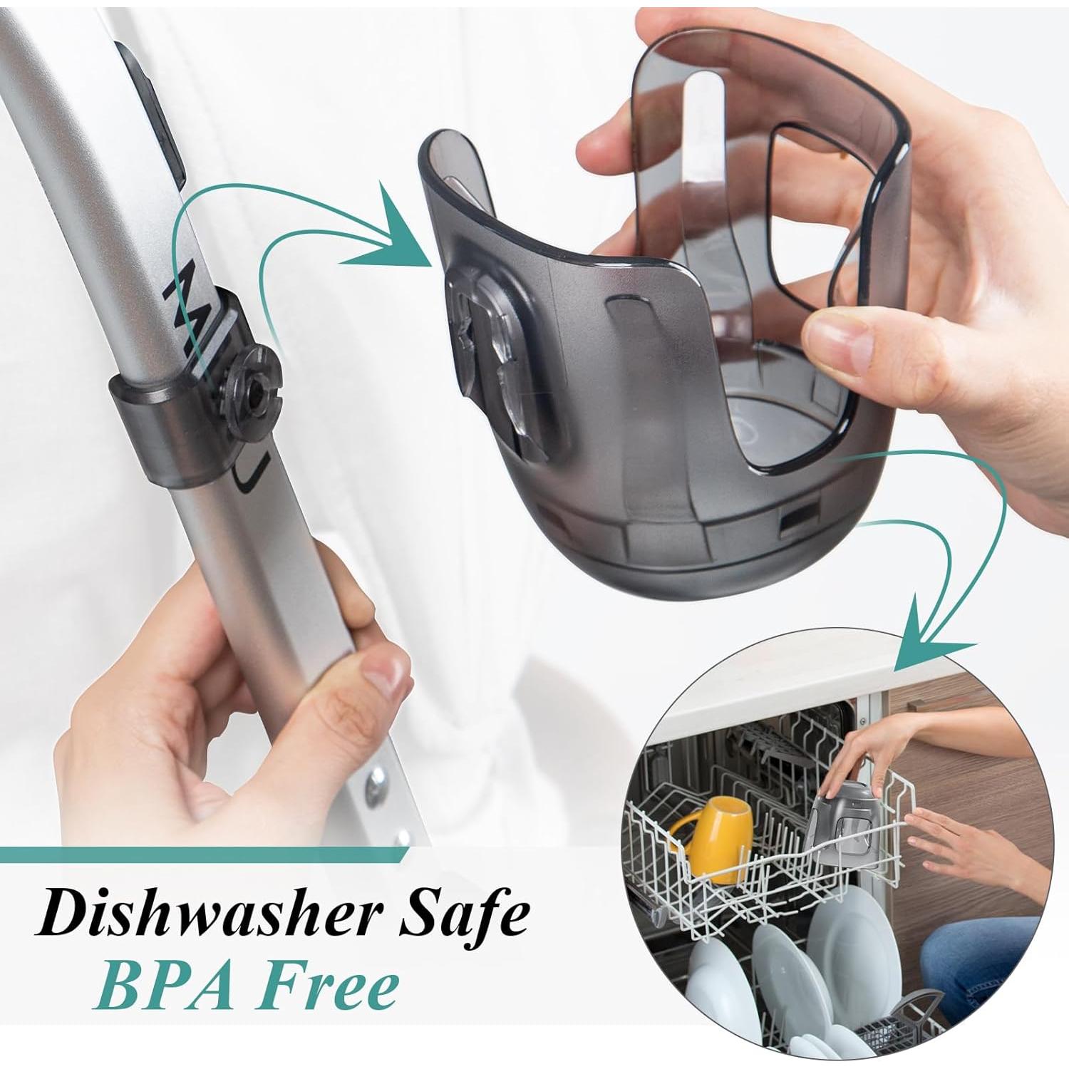 Soporte para Taza de Cochecito Boffinby Bo-Cup-1 Gris