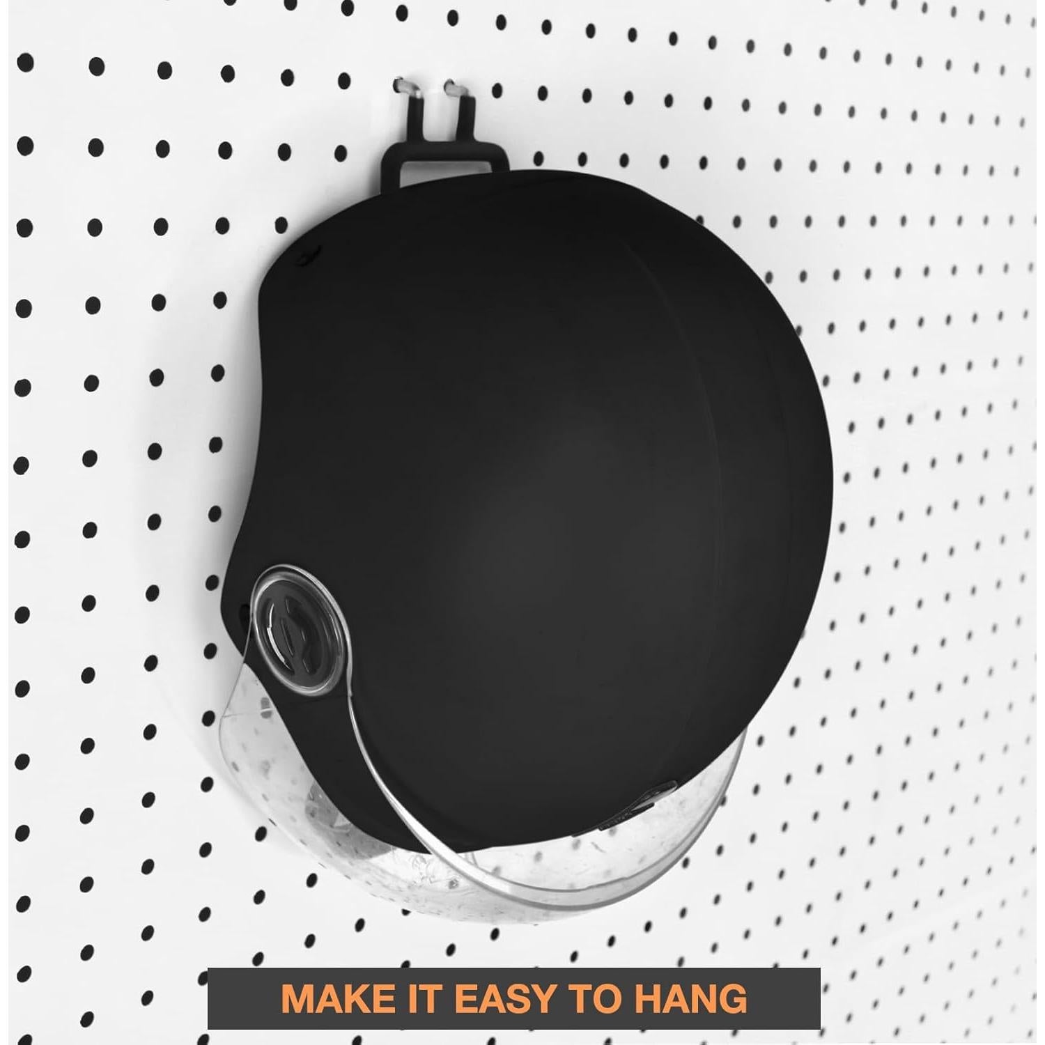 Ganchos para Tablero de Clavos G.CORE 24 Piezas Metal Negro