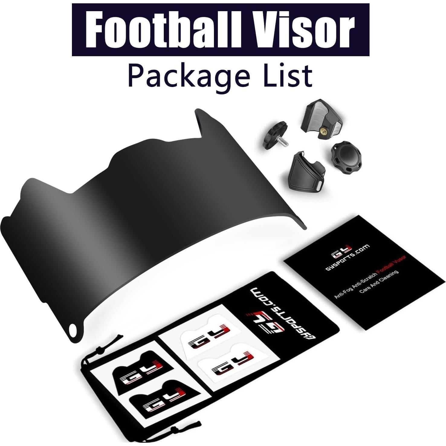 Visera Tinteada para Casco de Fútbol GY FV007 - Unisex