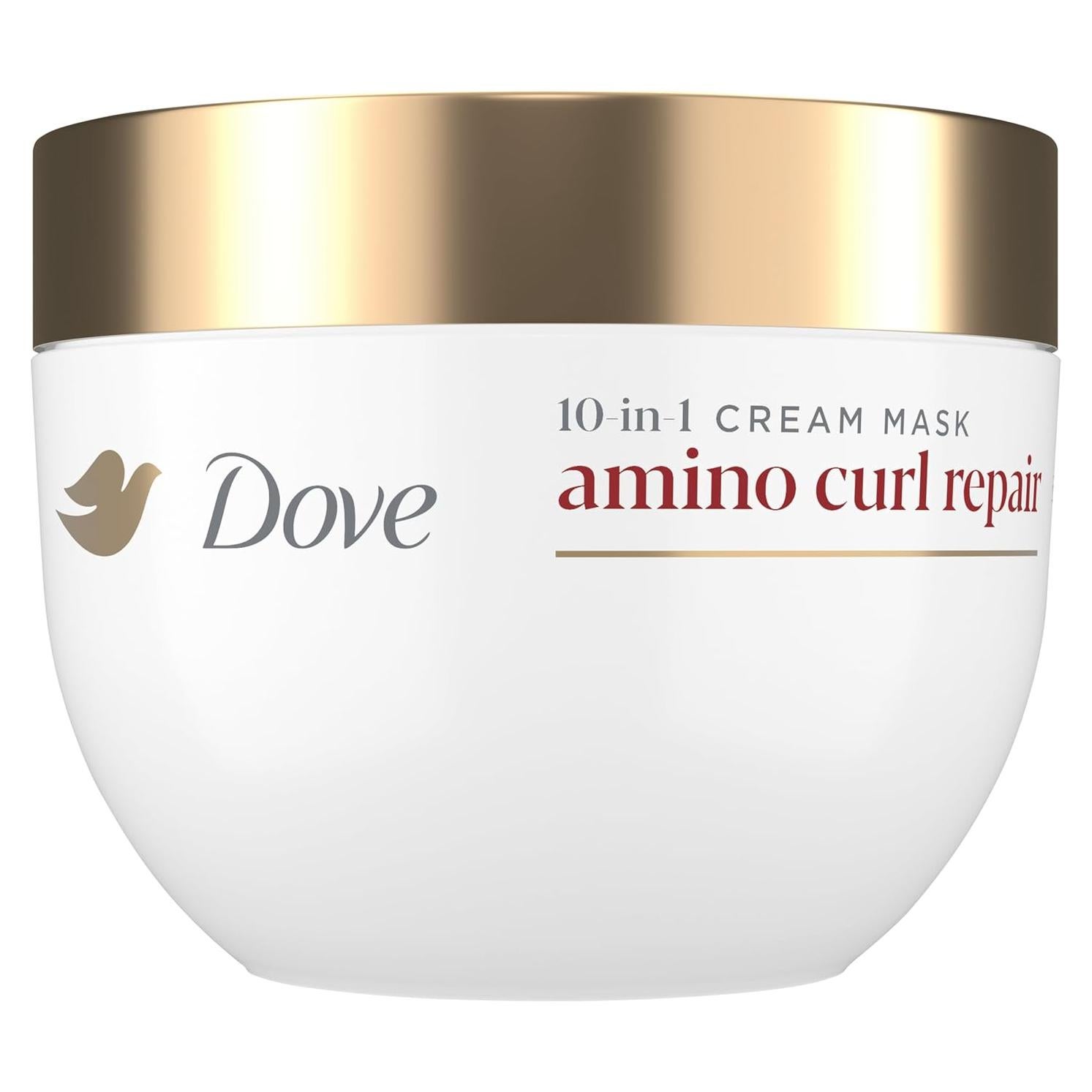 Mascarilla Dove Amino Curl Repair 10 en 1 272 ml para Cabello Rizado