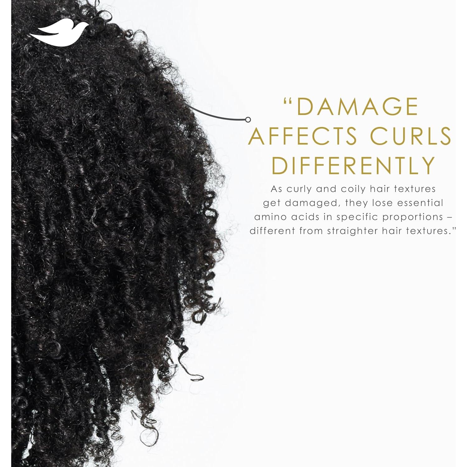 Mascarilla Dove Amino Curl Repair 10 en 1 272 ml para Cabello Rizado