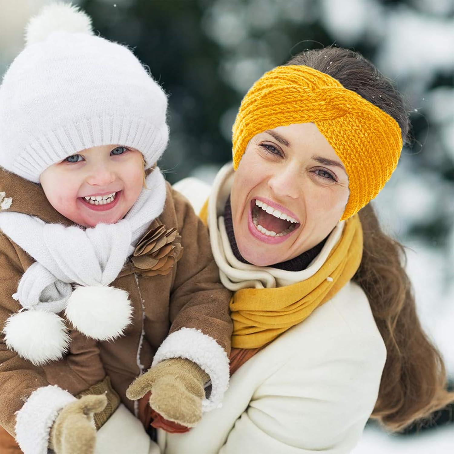 Diadema de Invierno STW-CCHB Beige con Forro de Fleece