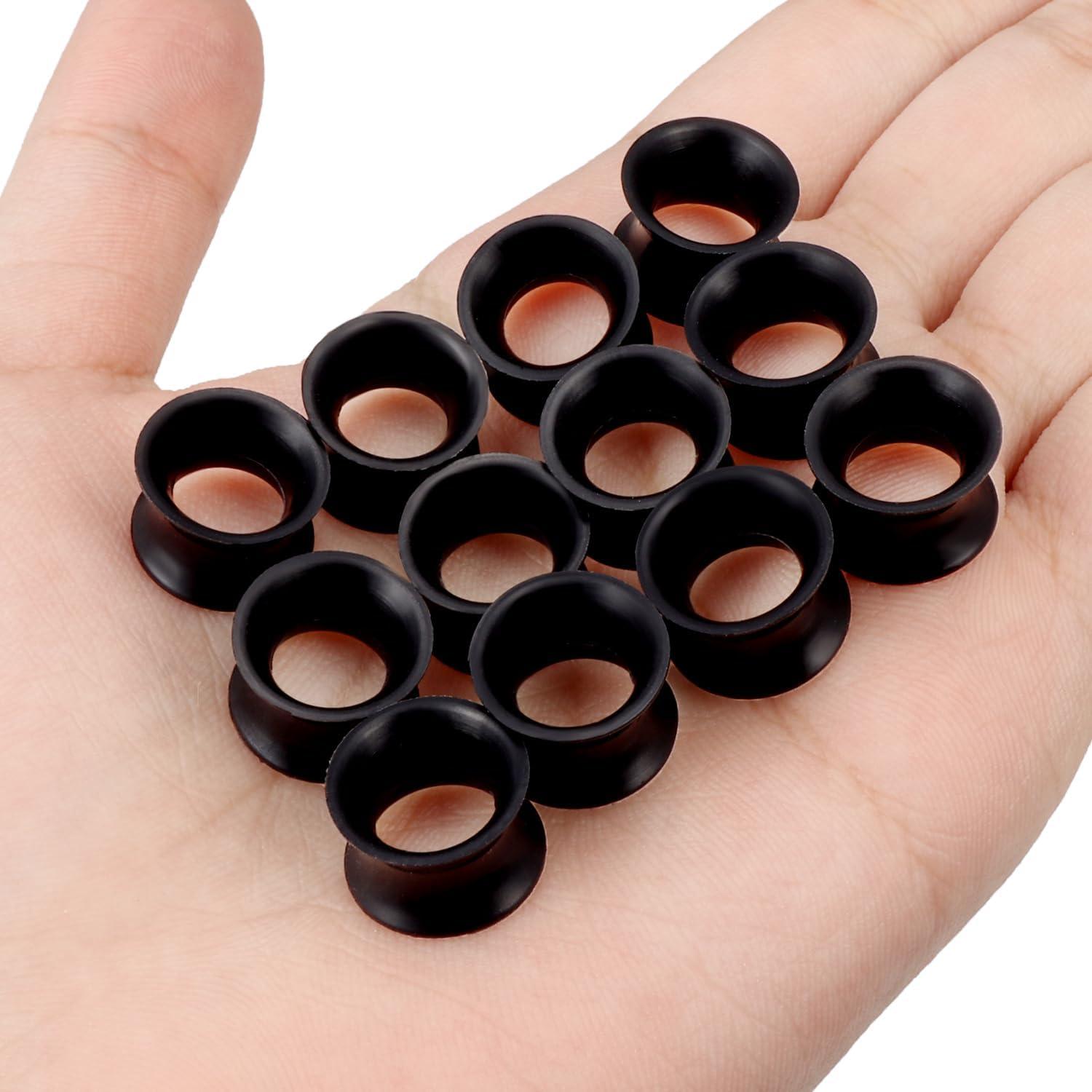 Tapones de Silicona 00G Kwoencxi para Oídos - 6 Pares