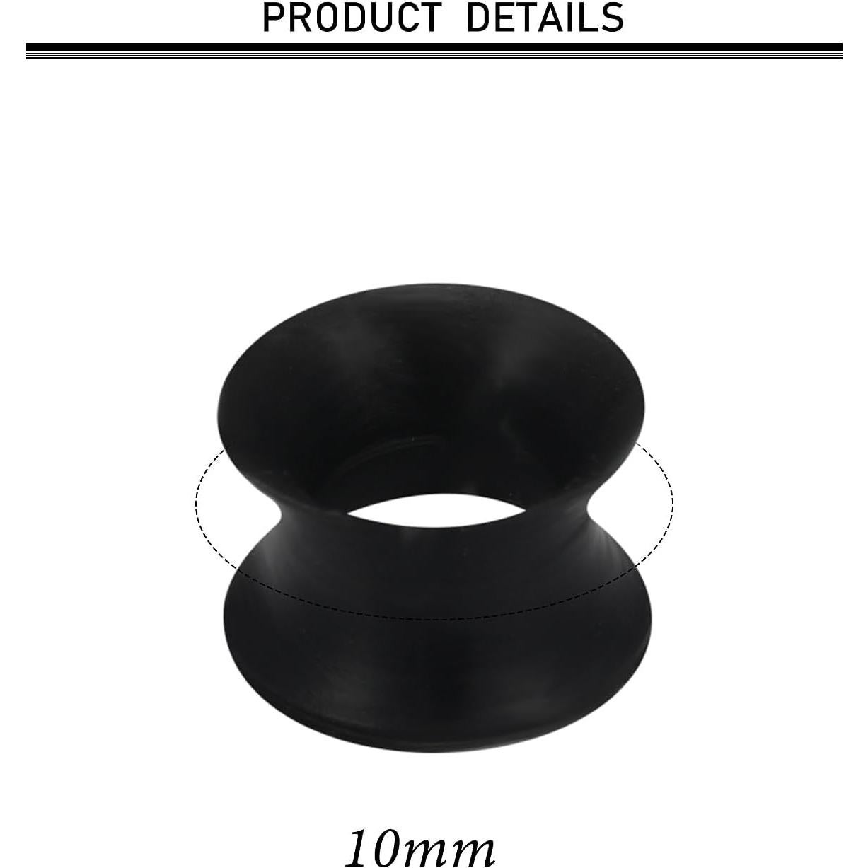 Tapones de Silicona 00G Kwoencxi para Oídos - 6 Pares