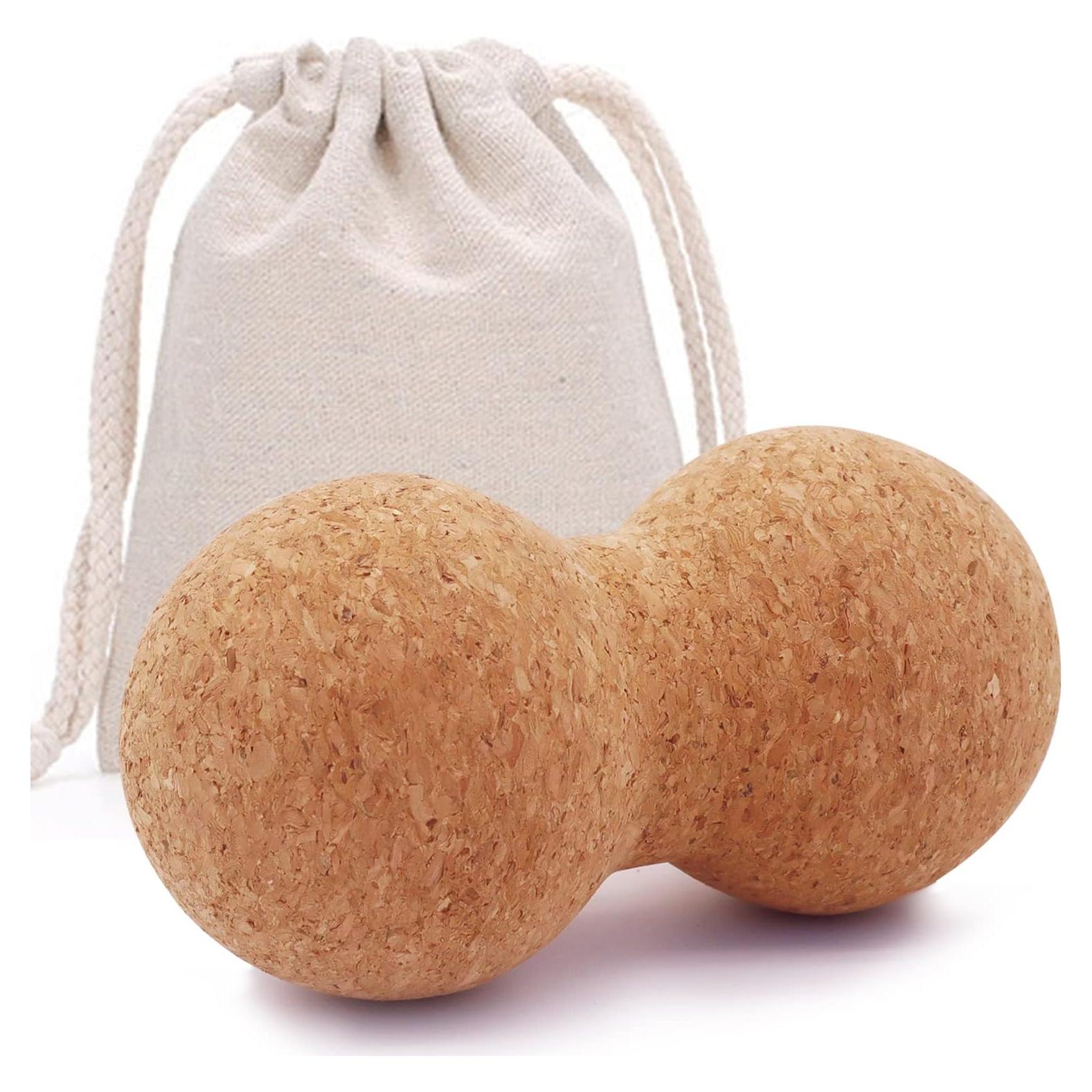 Bola de Masaje de Corcho KITWILD para Liberación Miofascial