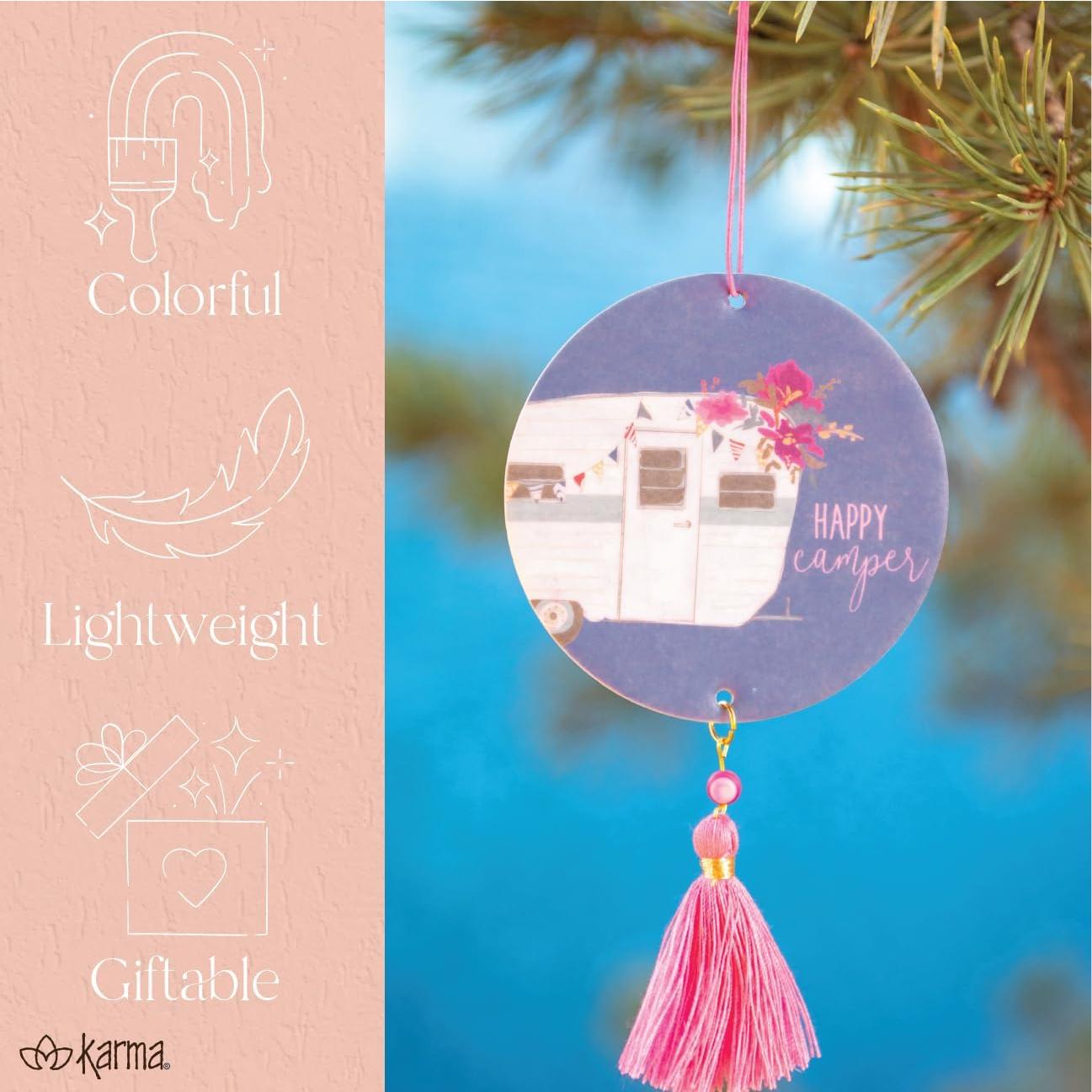 Ambientador de Aceite Esencial Karma Set de 2 Vainilla 14cm