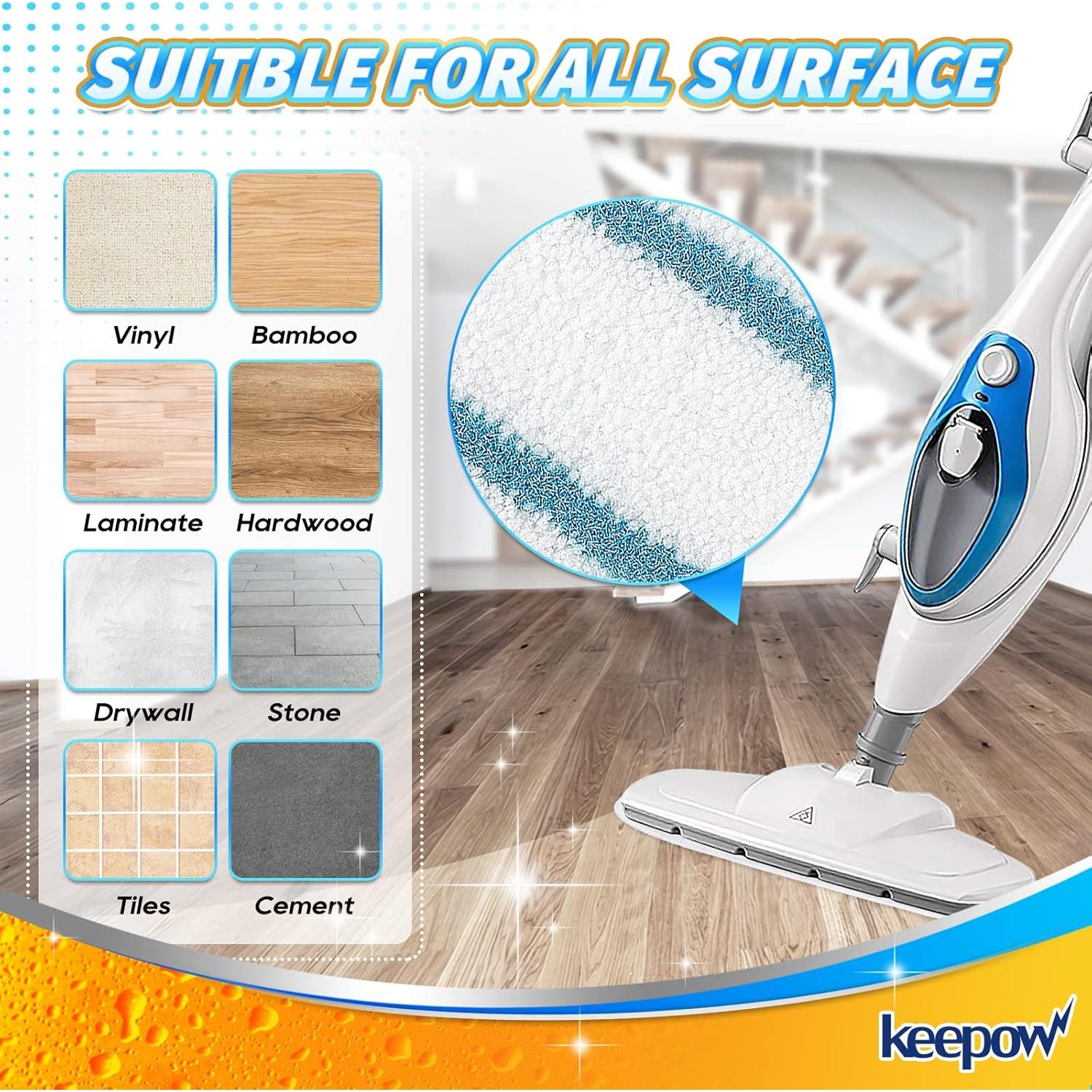 Almohadillas de Vapor KEEPOW para Limpiador PurSteam 5 Pzas