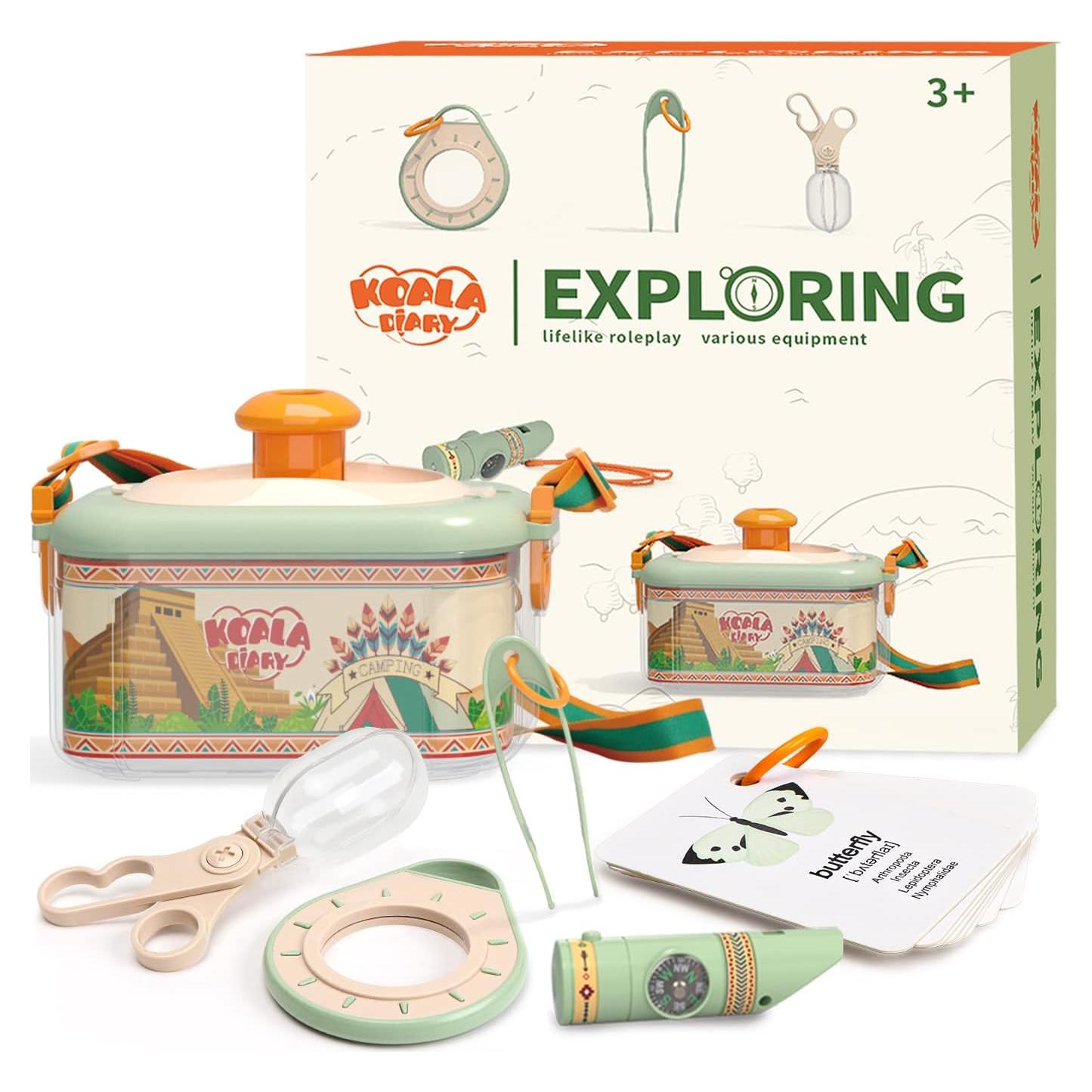 Kit de Exploración al Aire Libre KOALA DIARY para Niños 3 en 1