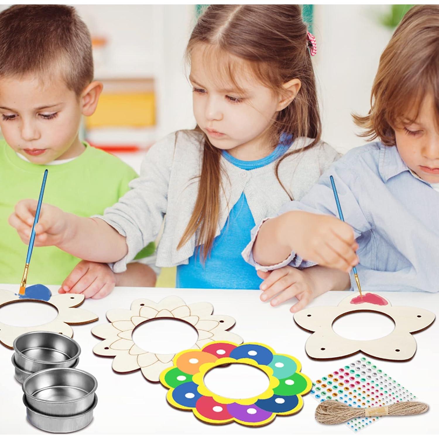 Kit de Alimentadores de Aves Fennoral para Niños - 4 Piezas DIY