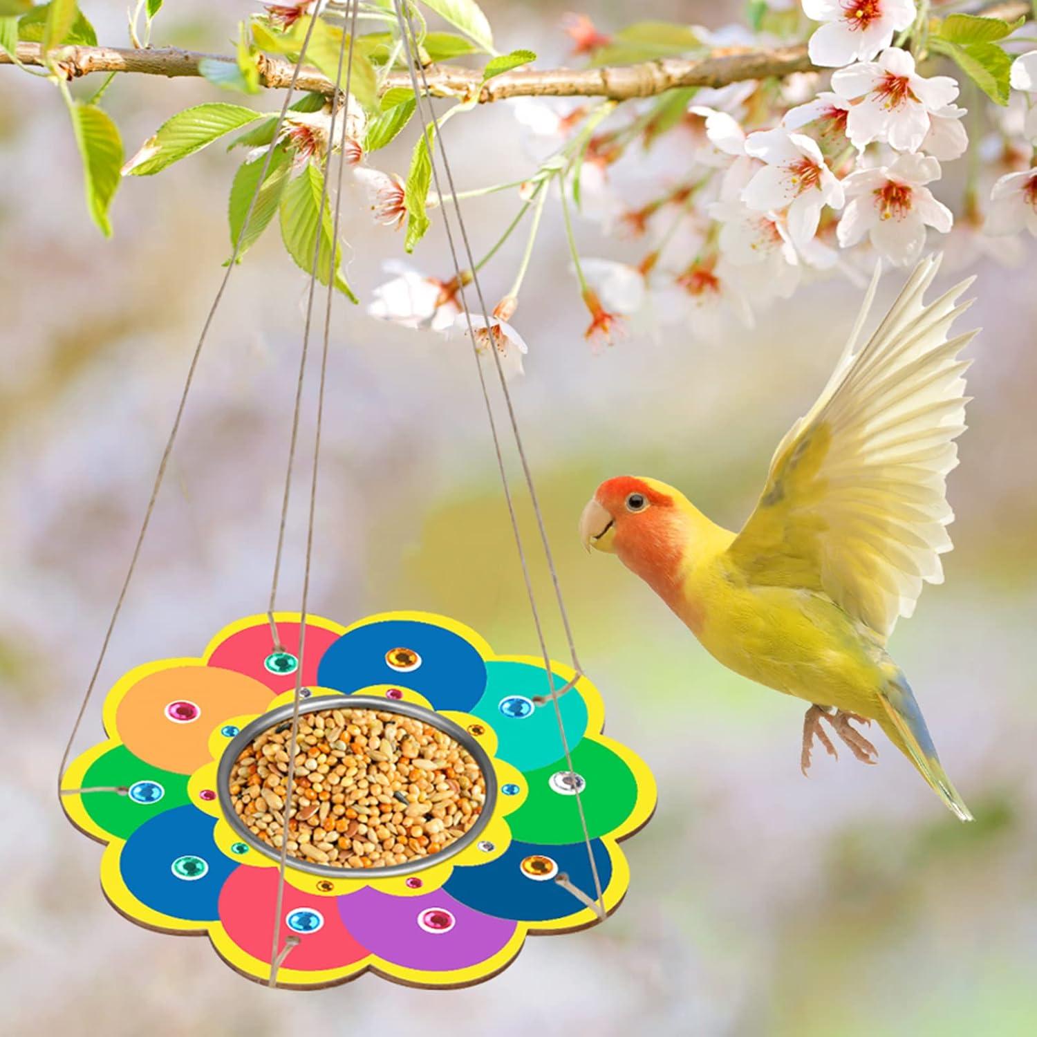 Kit de Alimentadores de Aves Fennoral para Niños - 4 Piezas DIY