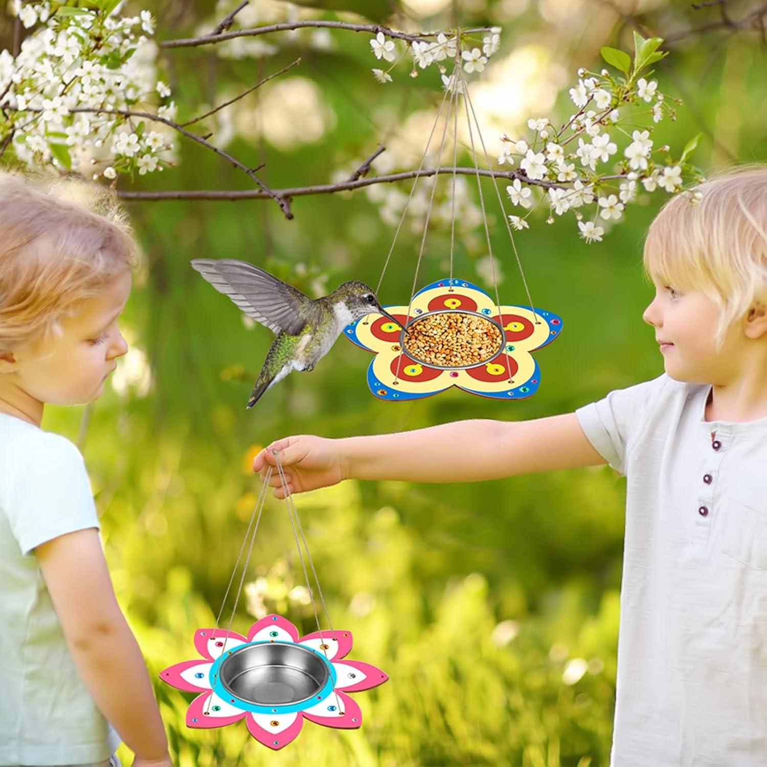 Kit de Alimentadores de Aves Fennoral para Niños - 4 Piezas DIY