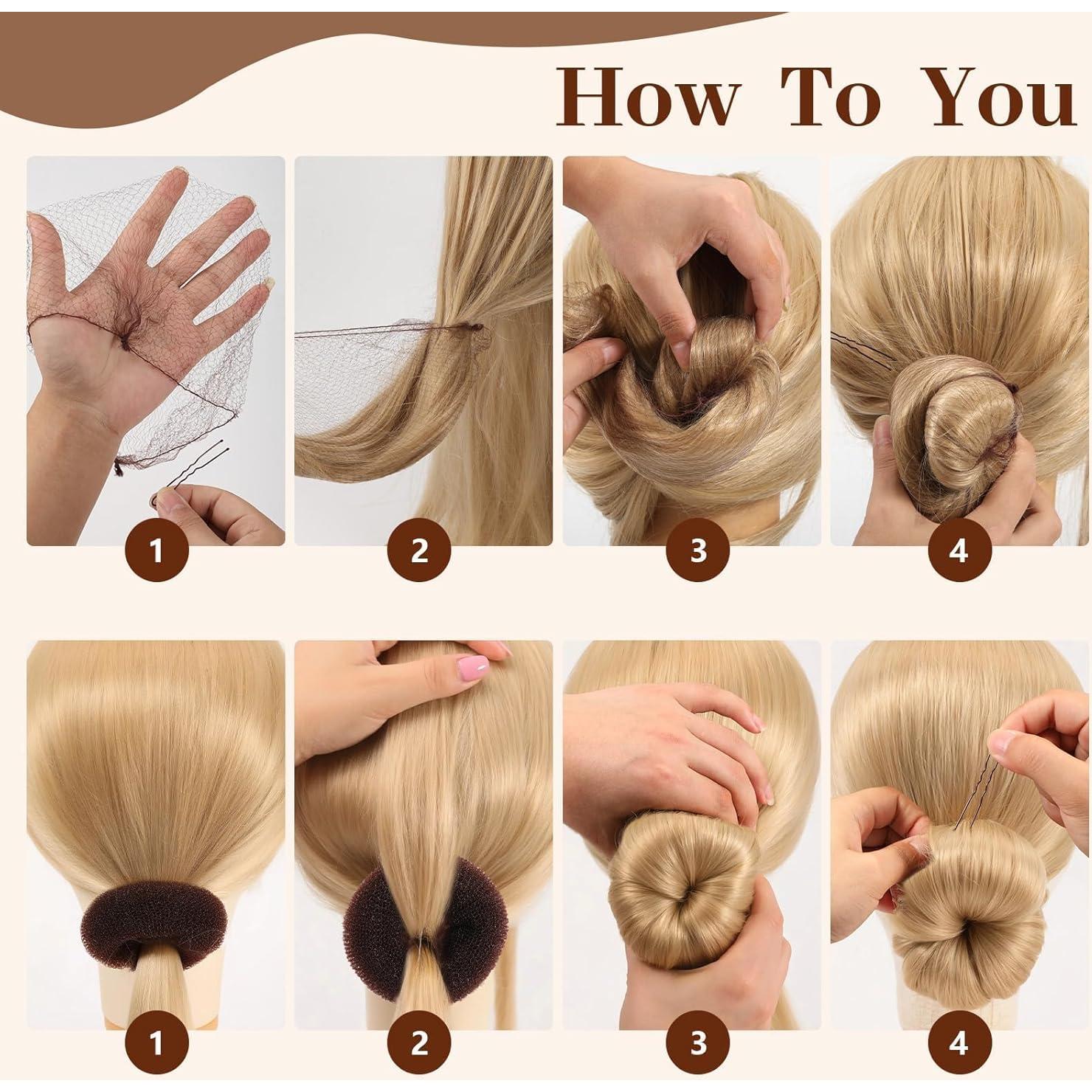 Kit de Estilo de Cabello 224 Piezas Seiolieliou - Todo en Uno