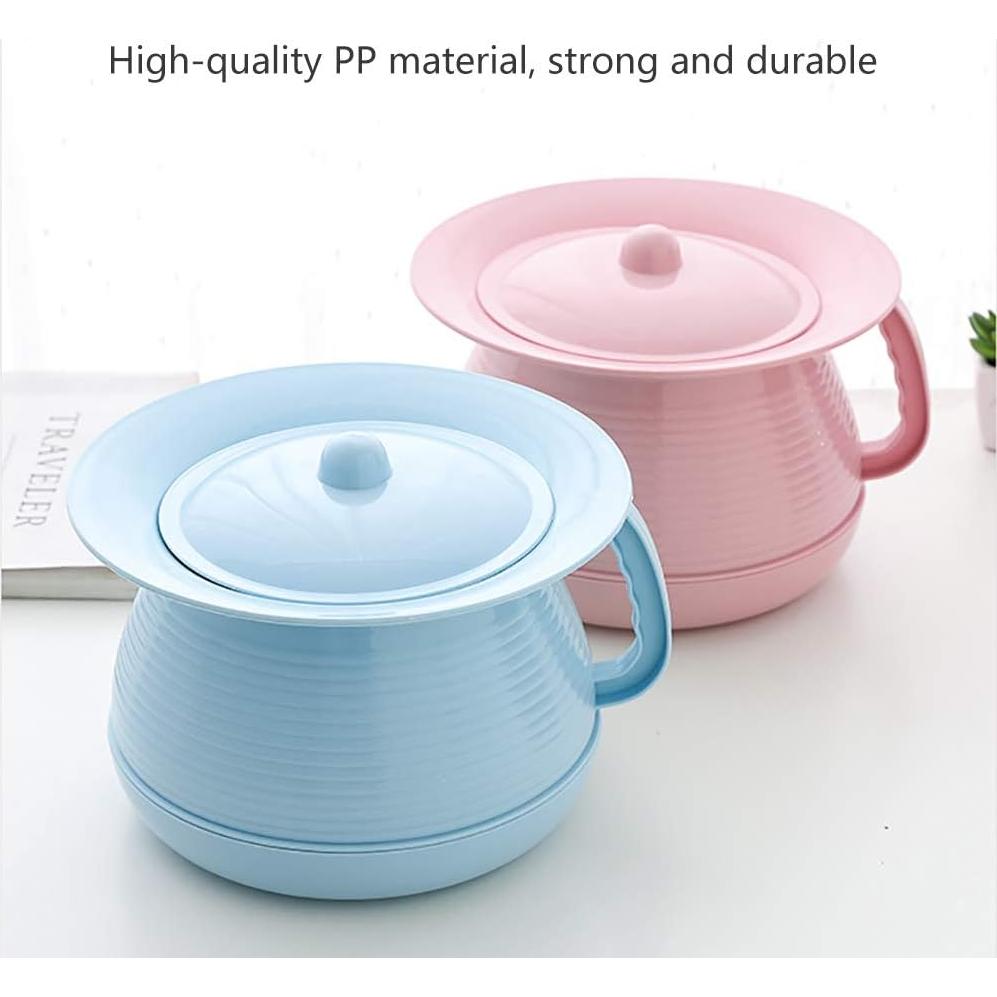 Orinal Portátil OOCOME Azul con Tapa Antiodores 226g