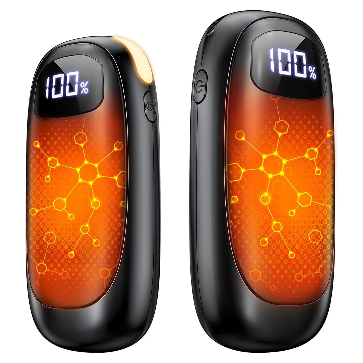 Calentadores de Manos Recargables JMOSTRG 2 Paquete 55°C