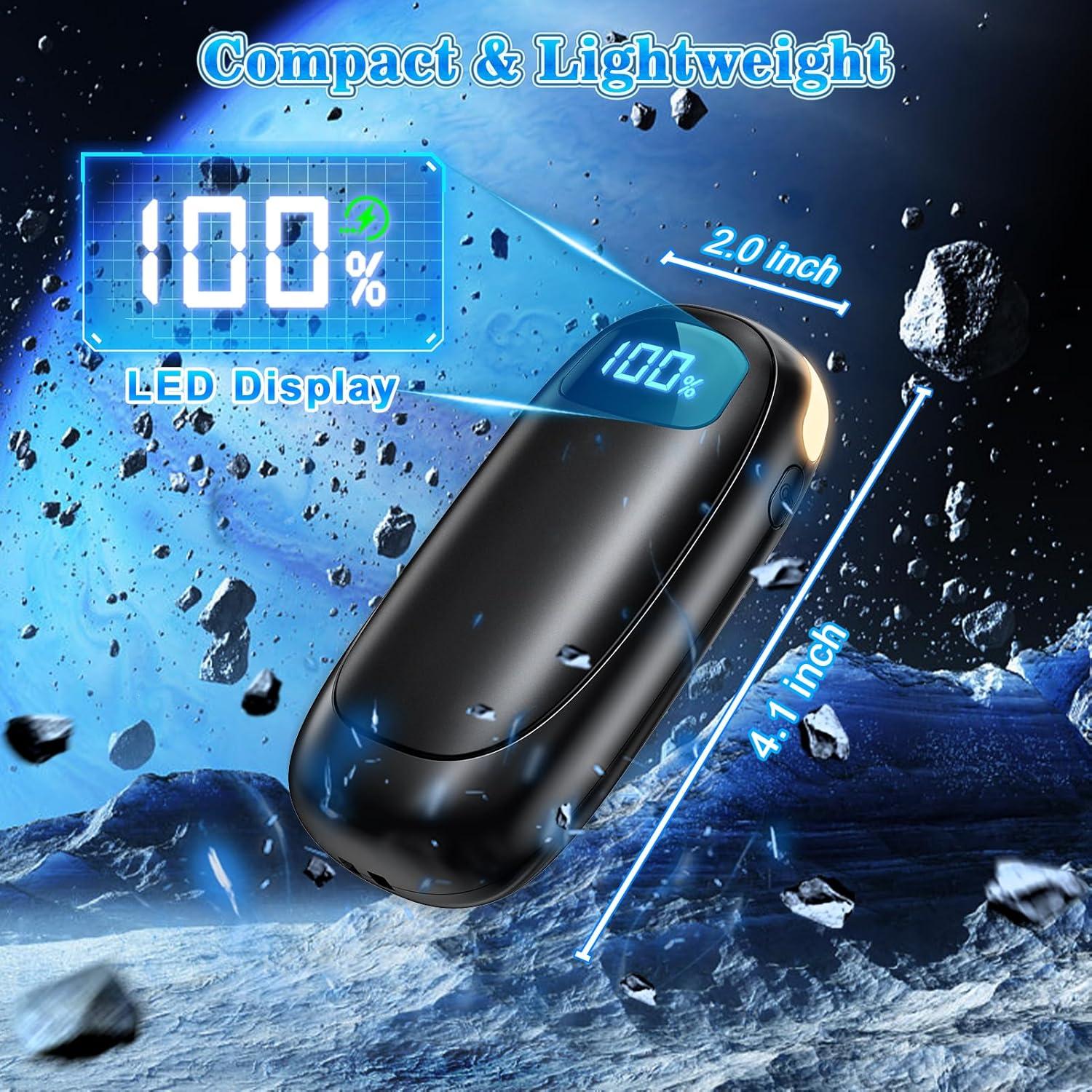 Calentadores de Manos Recargables JMOSTRG 2 Paquete 55°C