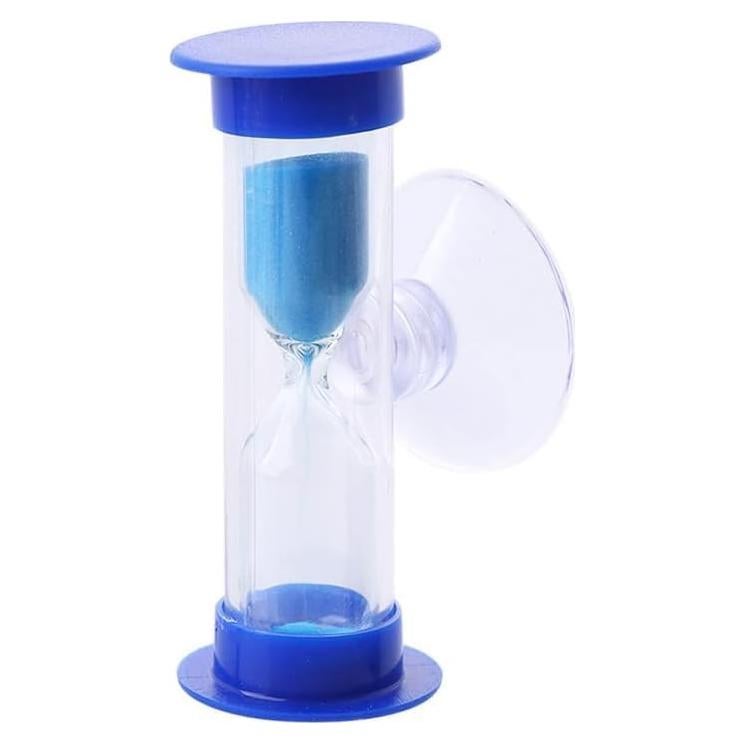 Temporizador de Arena de Plástico 2 Minutos SquarezhenBo Azul