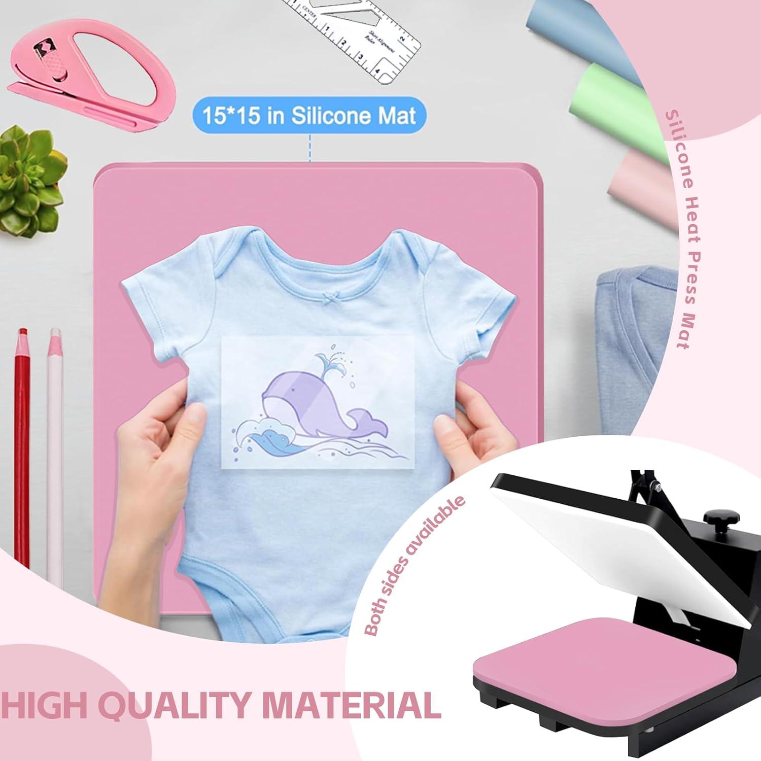 Kit de Herramientas para Camisetas DNSGOOR 67 Pcs Sublimación