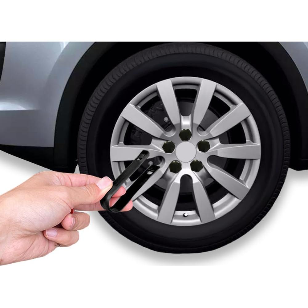 Cubiertas de Tuercas de Llantas ASUBHA 17mm - 20 Piezas