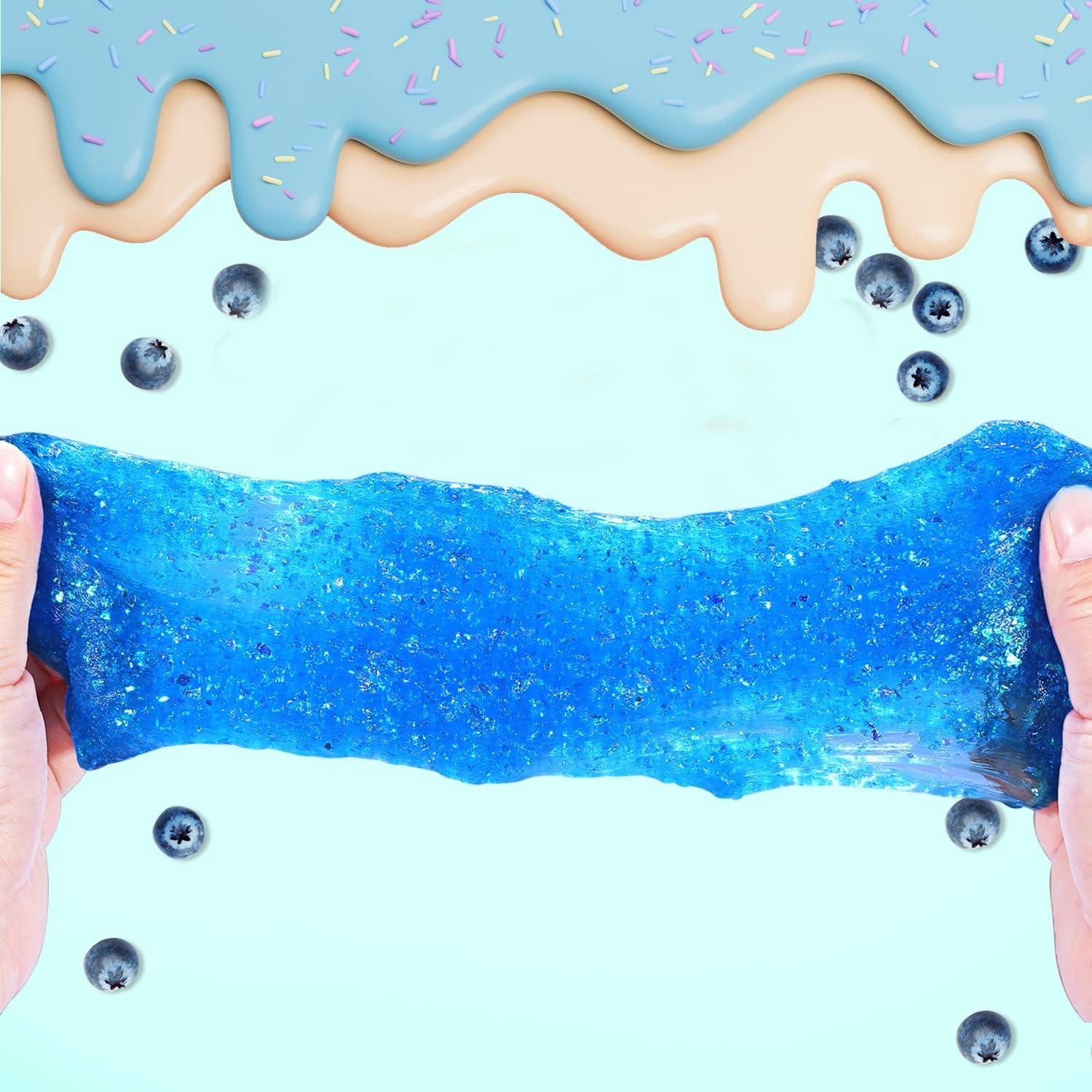 Cubo de Gelatina Azul Azeperoy con 6 Adiciones - Juguete DIY