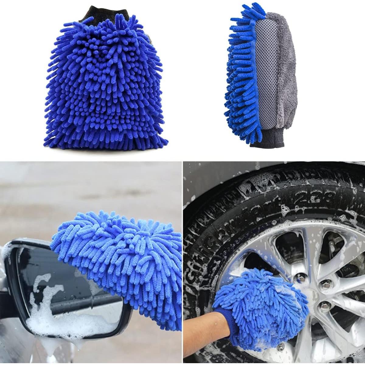 Kit de Lavado de Autos BMLEI 5PCS con Cepillo y Toallas