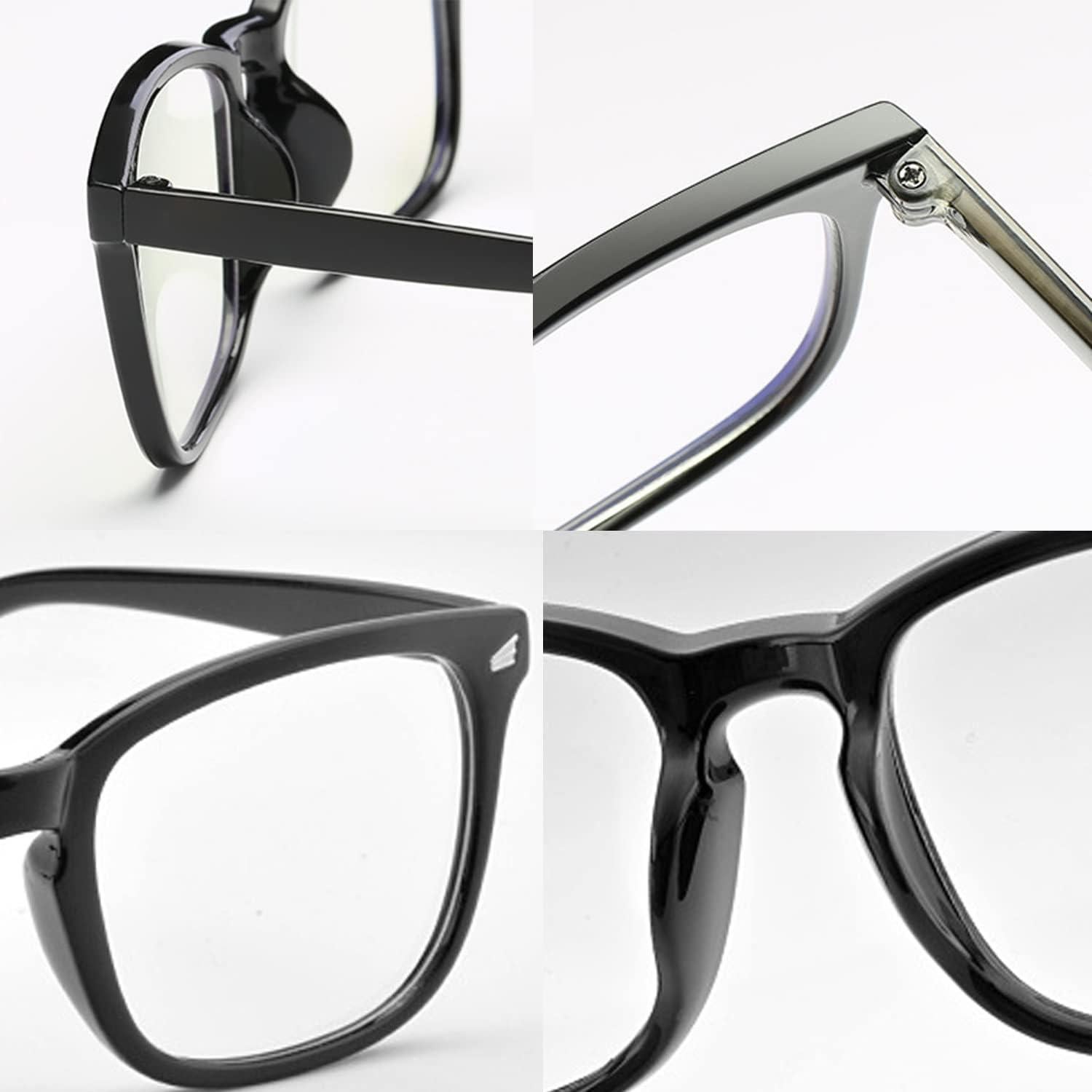 Gafas de Lente Claro Marco Cuadrado EYLRIM Unisex 52mm