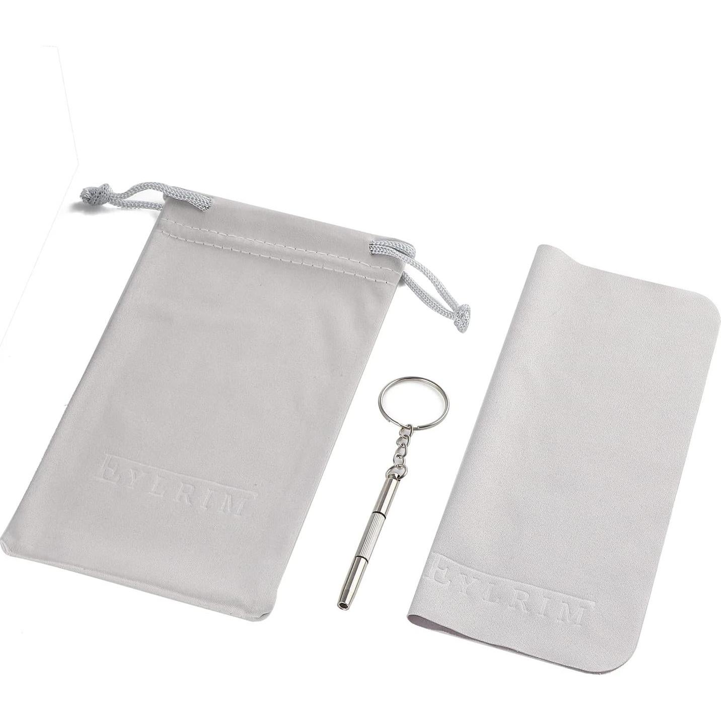 Gafas de Lente Claro Marco Cuadrado EYLRIM Unisex 52mm