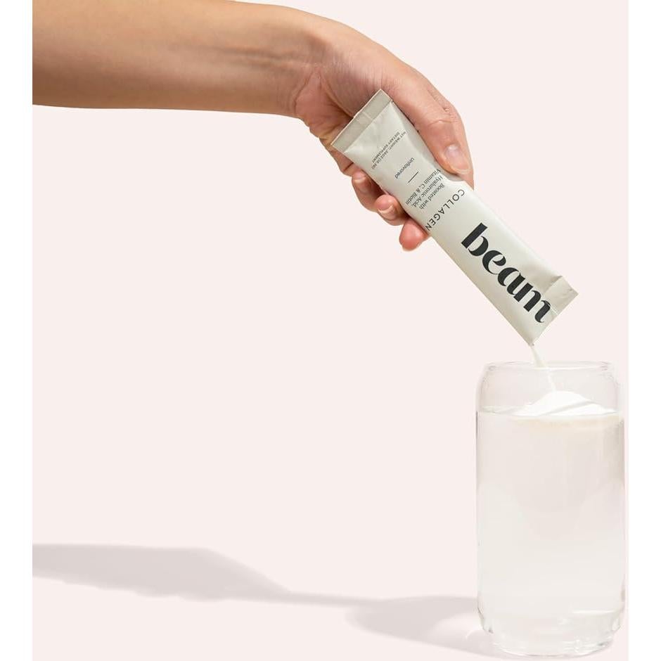 Polvo de Colágeno Beam 10.2g - Colágeno Tipo 1 y 3 con Biotina