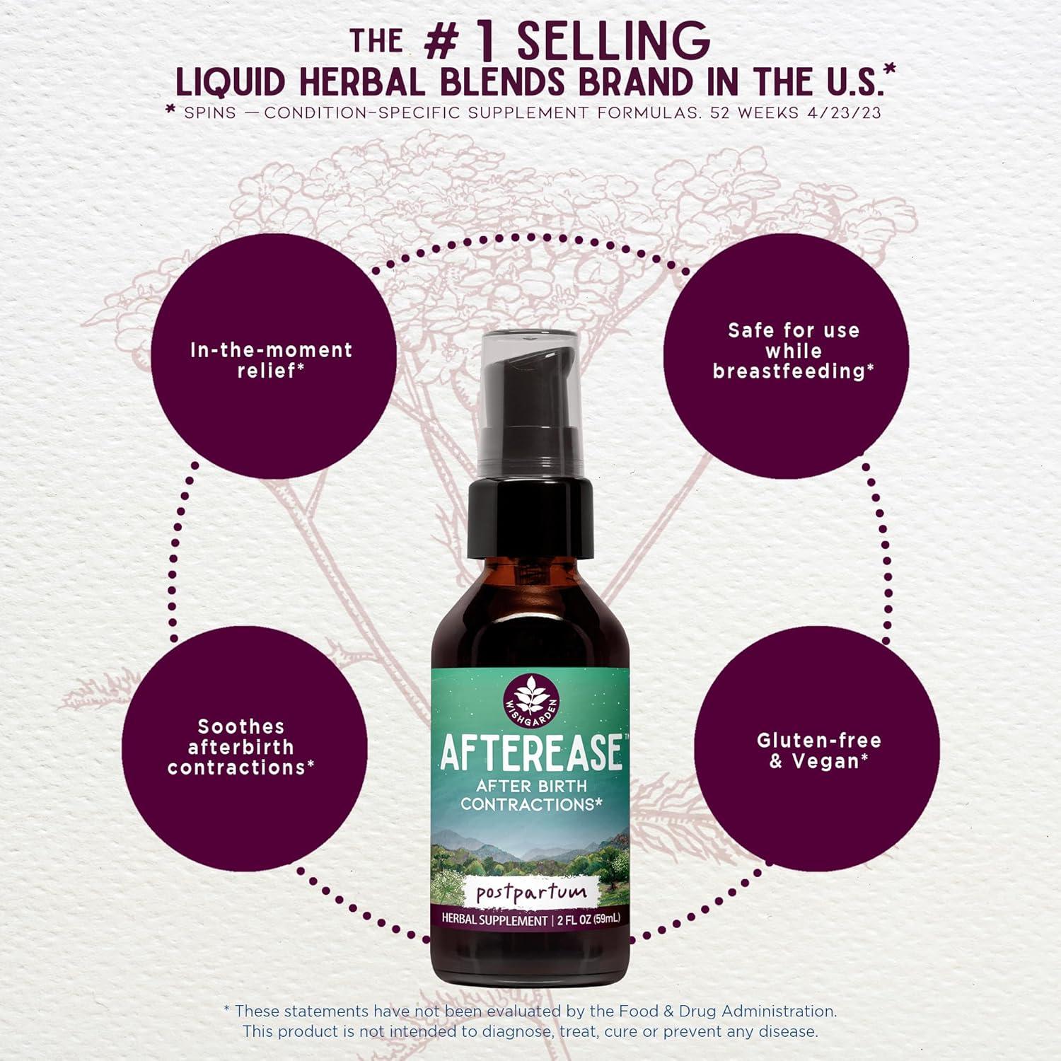 AfterEase WishGarden 60ml - Suplemento herbal postparto