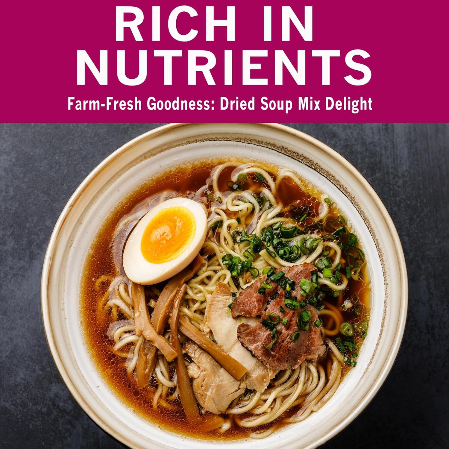 Coberturas de Ramen Secas Spices Village 907 g - Mezcla de Verduras