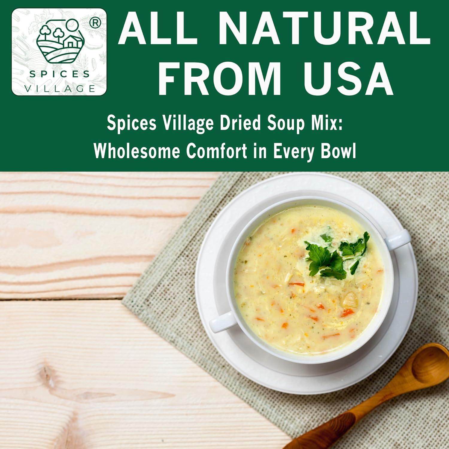 Coberturas de Ramen Secas Spices Village 907 g - Mezcla de Verduras