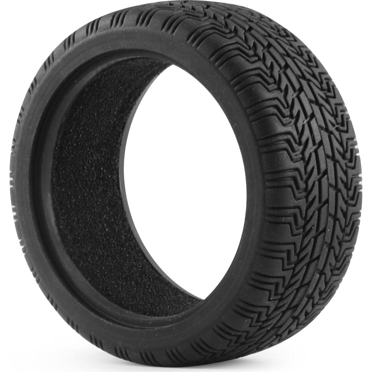 4 Neumáticos de Goma Suave Shaluoman 65mm para RC Touring