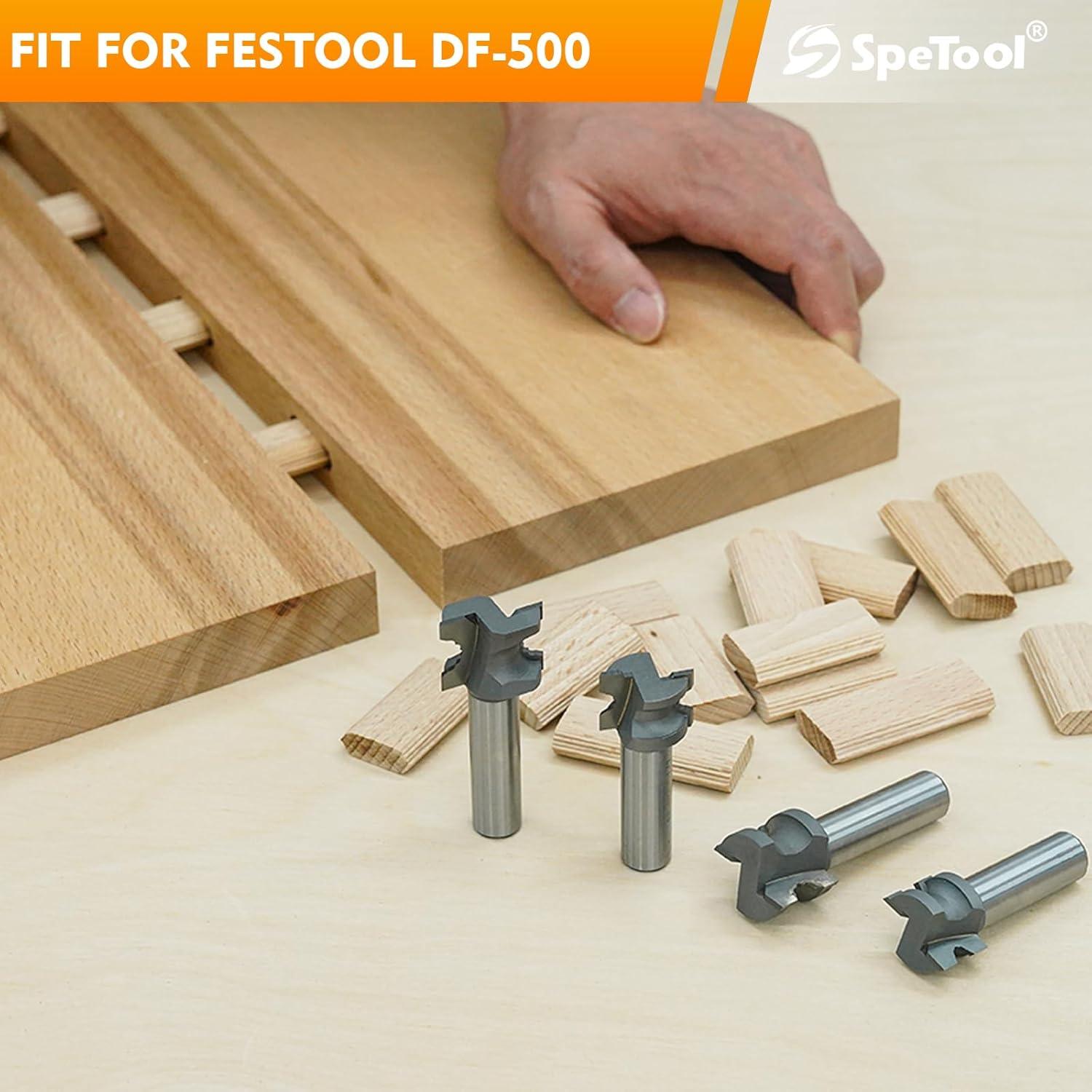 Cortador de Tenones de Dominó SpeTool 5mm para Festool