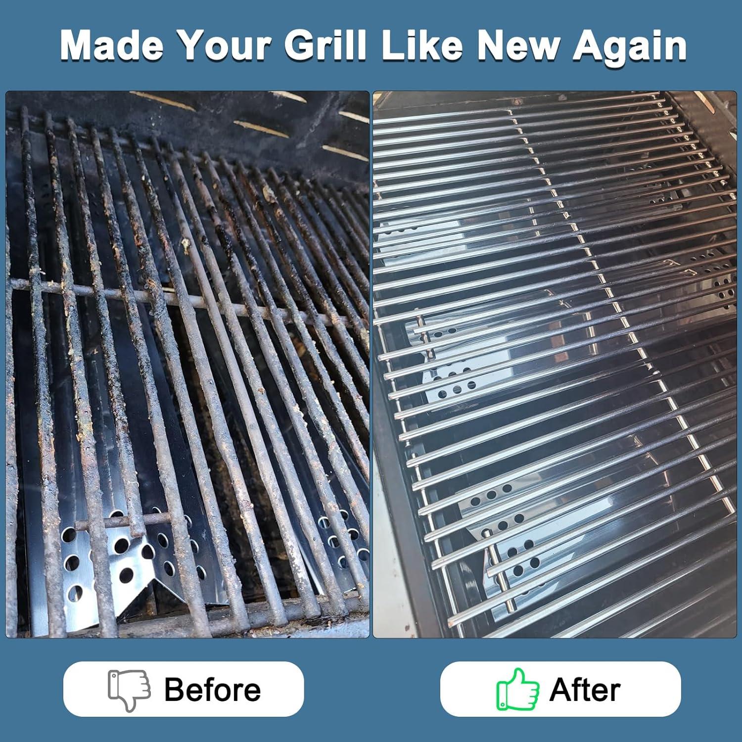 Rejillas de Acero Inoxidable Adviace para Parrilla Kitchenaid