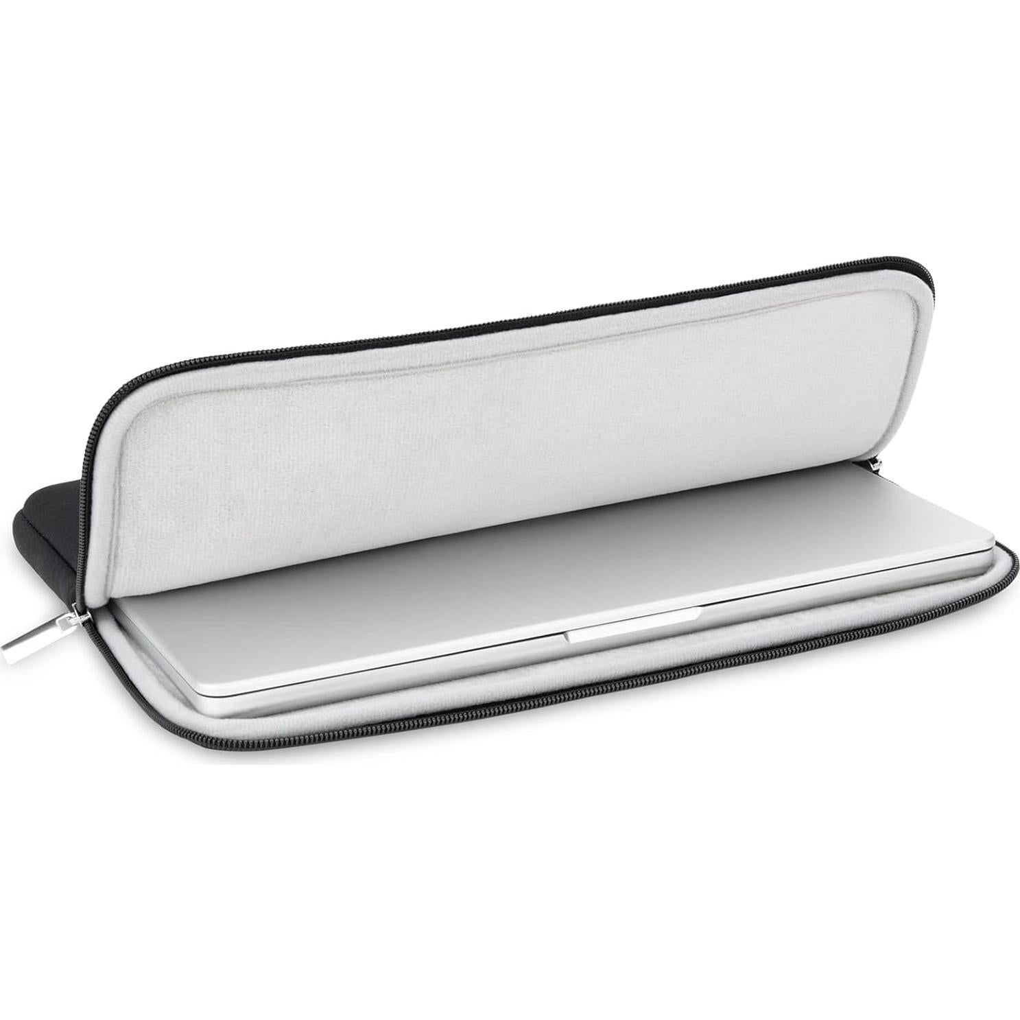 Funda para Laptop RAINYEAR 11-11.6" Negra con Forro Suave