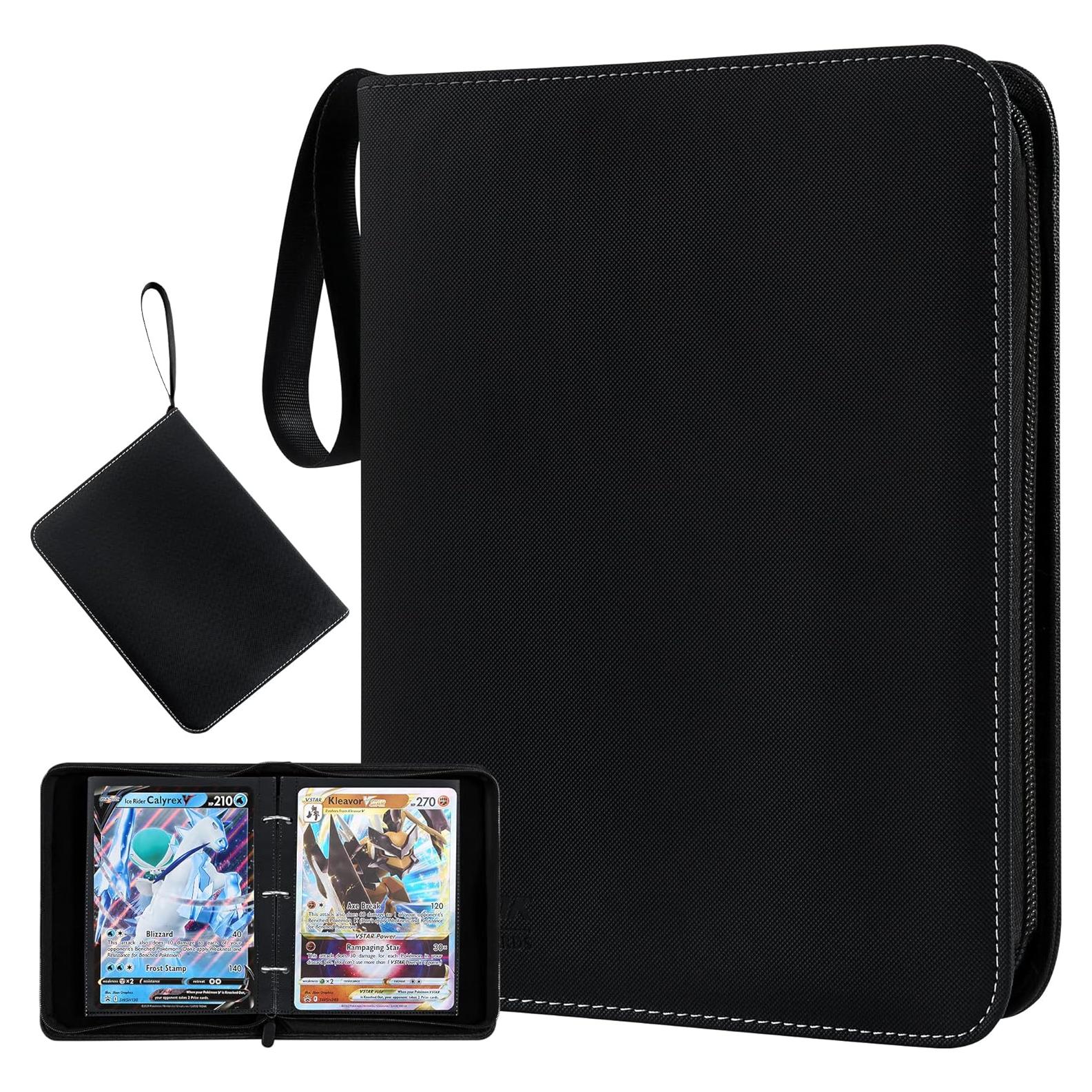 Carpeta Jumbo para Cartas de Pokemon iofeiwak - 80 Páginas