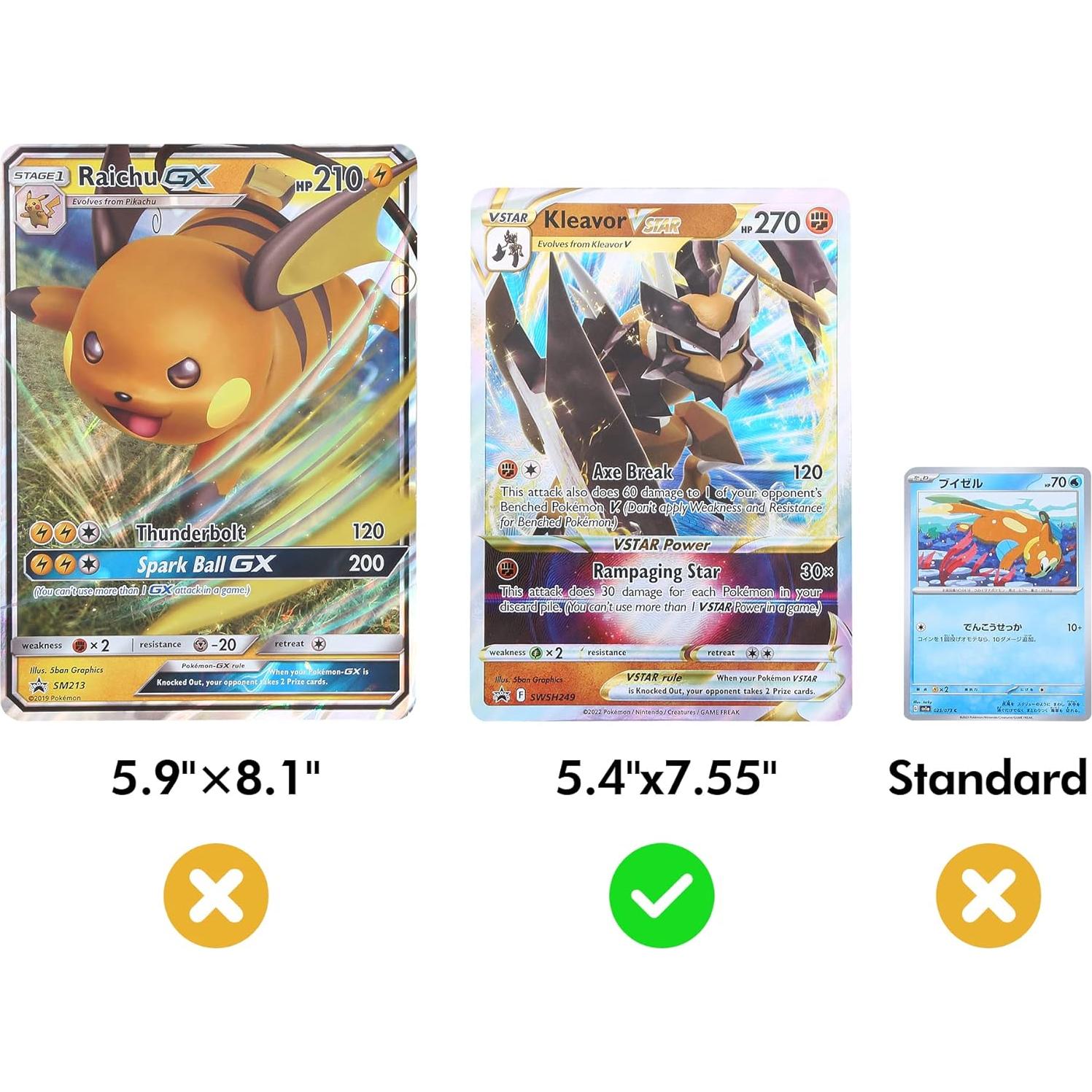 Carpeta Jumbo para Cartas de Pokemon iofeiwak - 80 Páginas