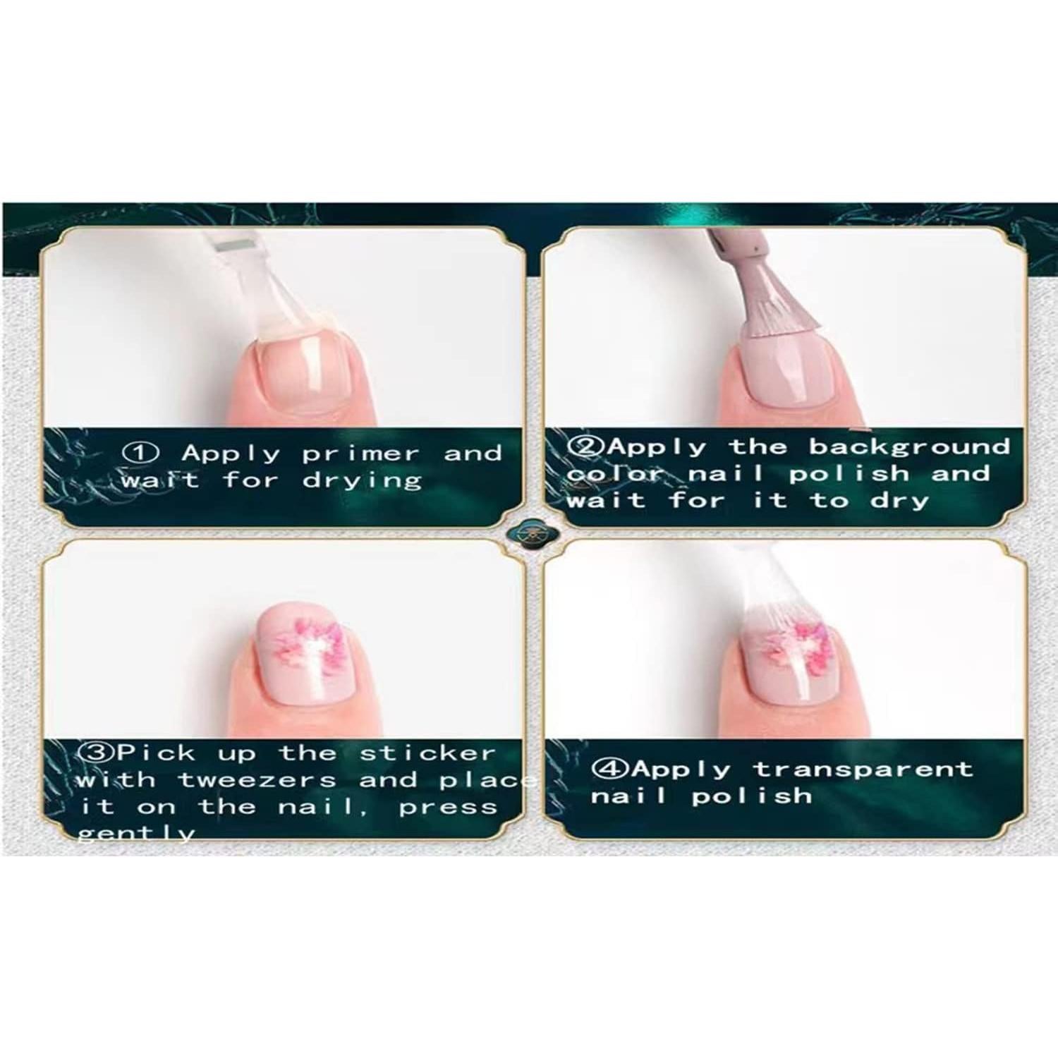 Calcomanías de Uñas 5D Anime TPhaelay + Accesorios 3D