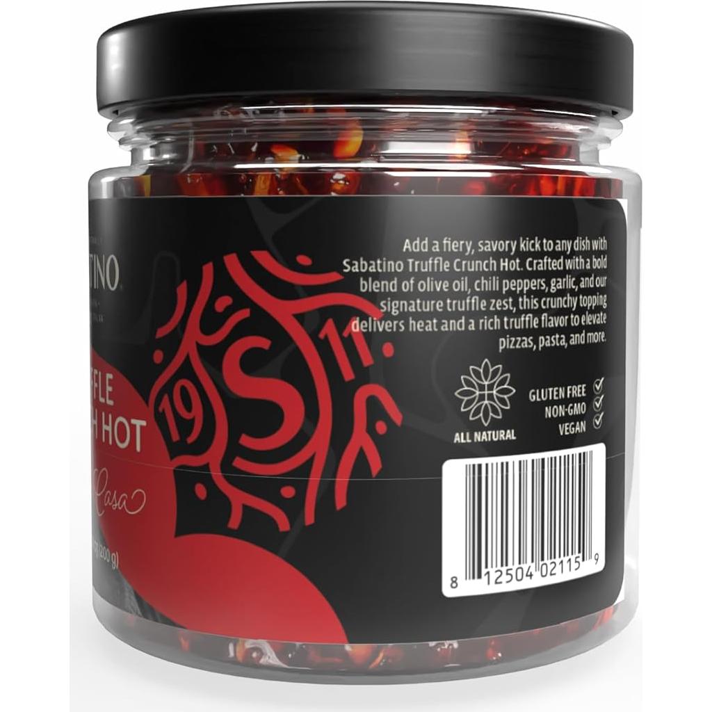 Aceite de Chile Picante con Trufa Sabatino 198g Gourmet