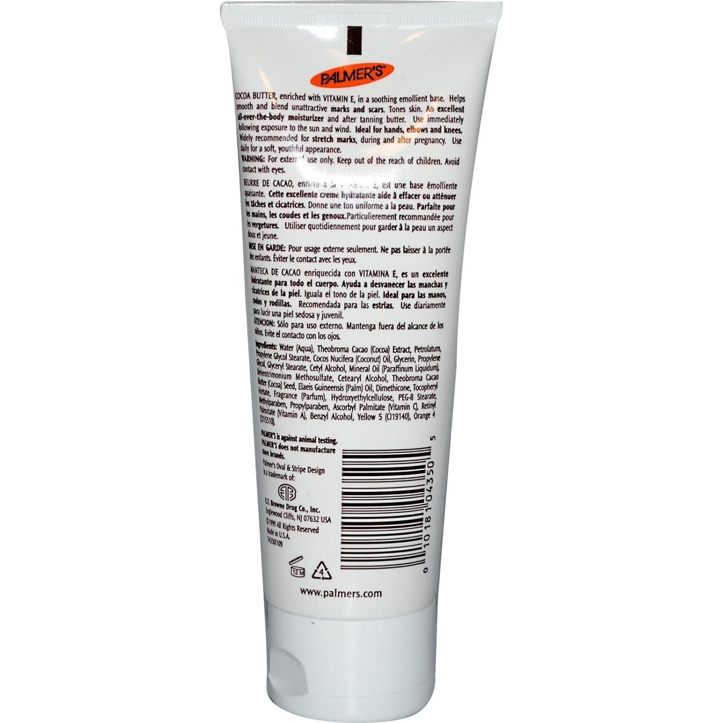 Crema Concentrada de Manteca de Cacao Palmer's 106 g