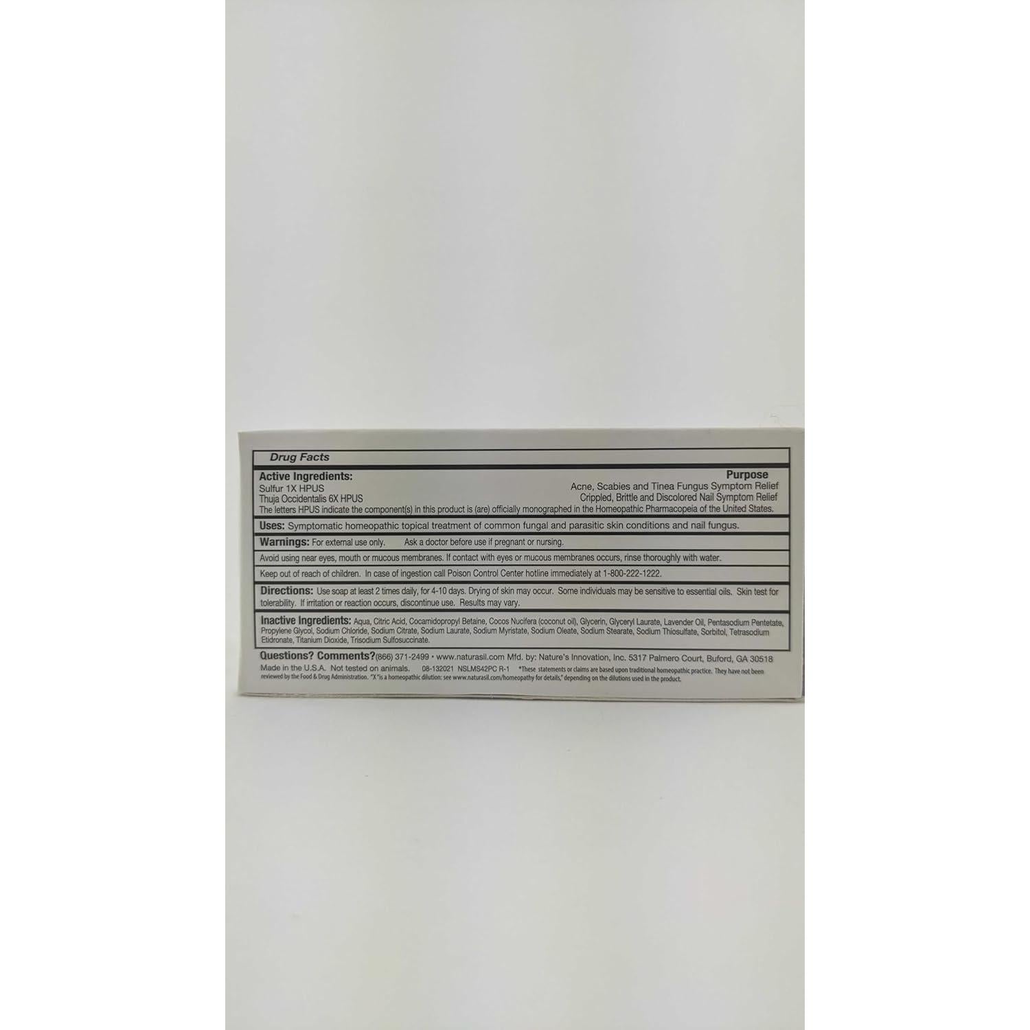 Jabón de Lavanda con Azufre Naturasil 10% 113g para Piel