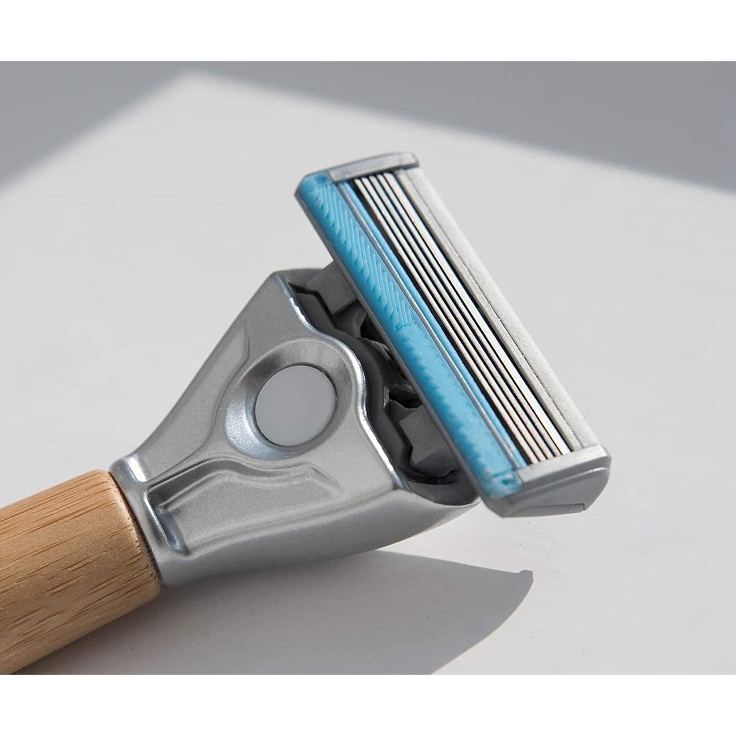 Recambios de cuchillas de afeitar Bulldog para piel sensible - 4 unidades