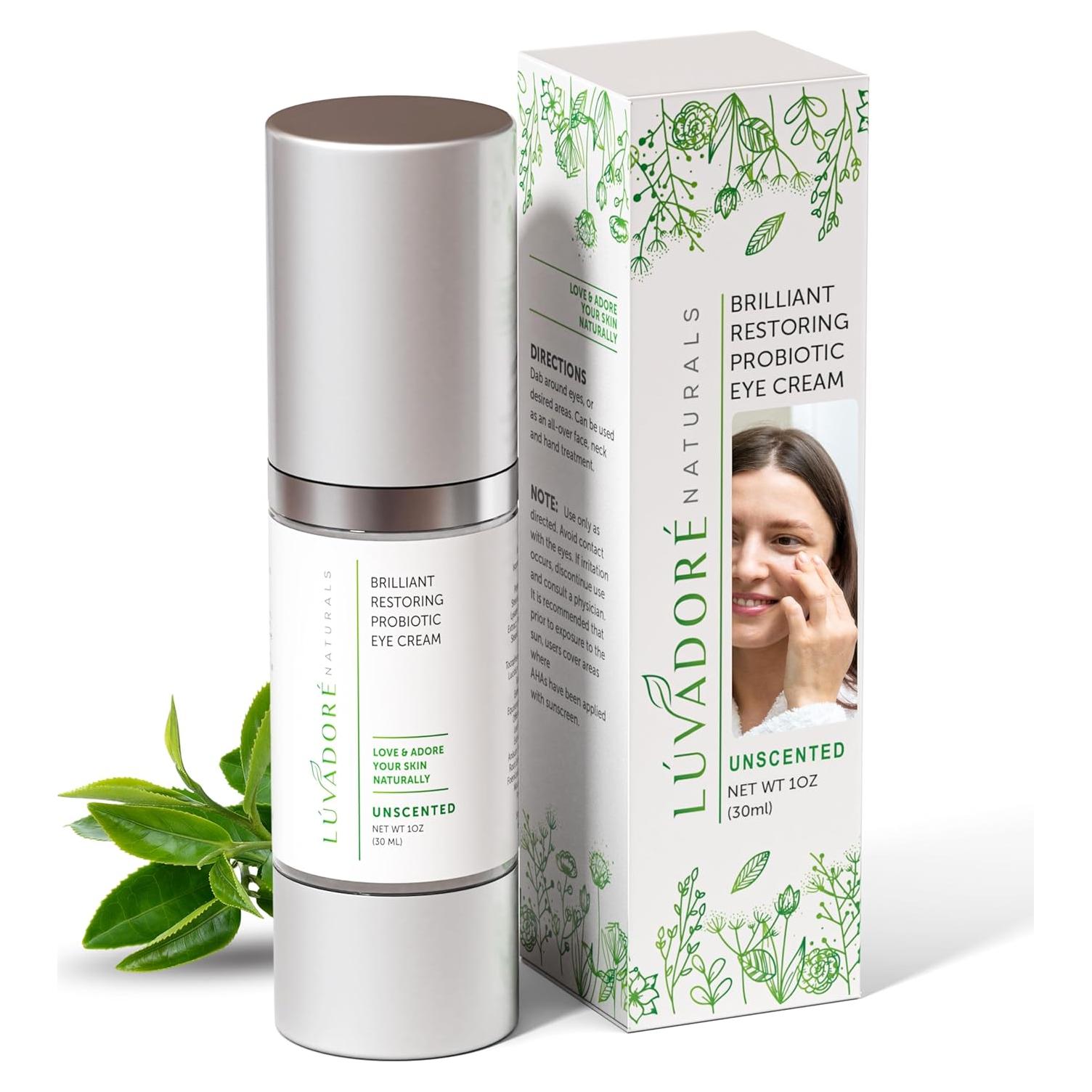 Crema para Ojos Luvadore Naturals - Hidratante Probiotica 28g