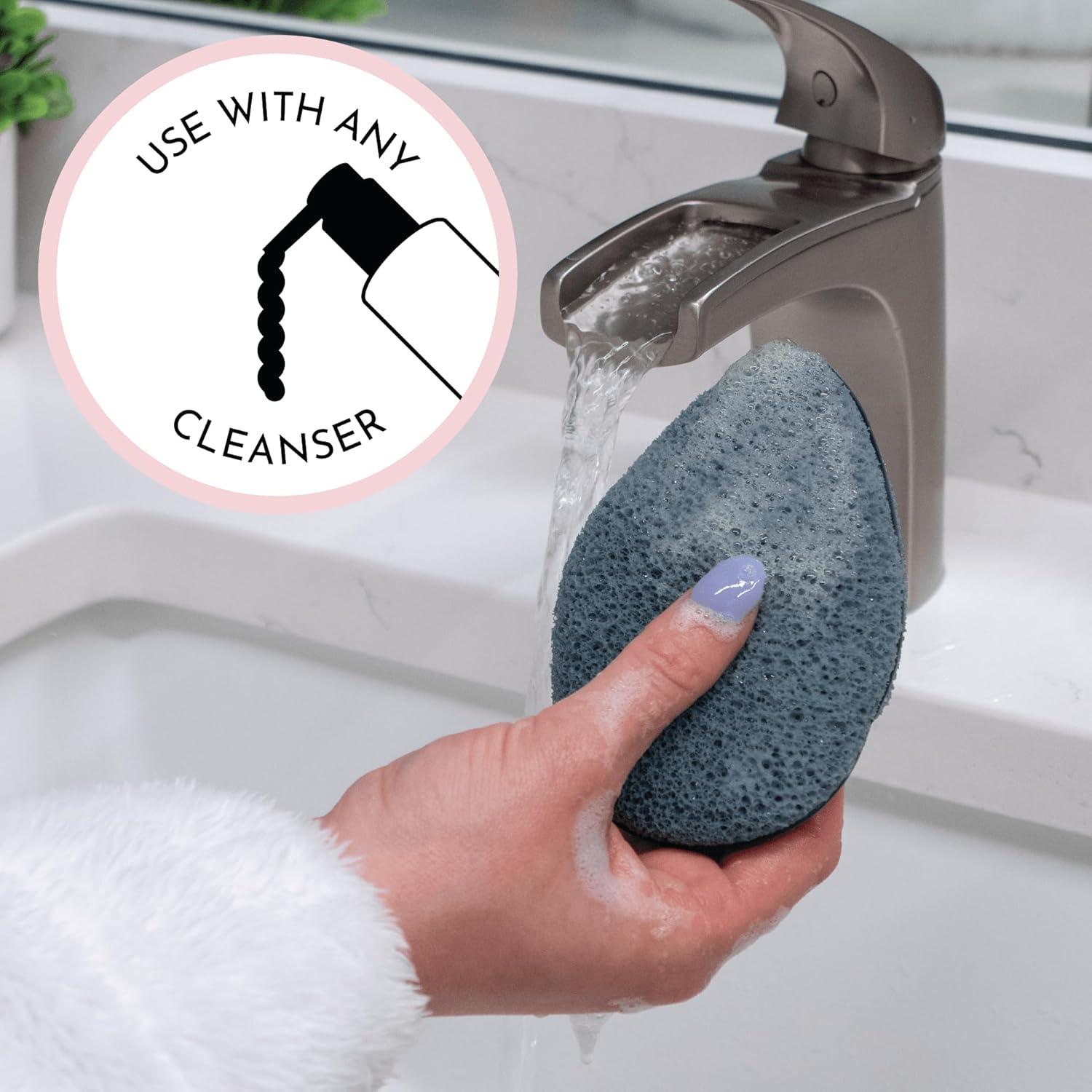 Esponjas Exfoliadoras S&T INC. Reutilizables 2 Piezas 6.6x9.9cm