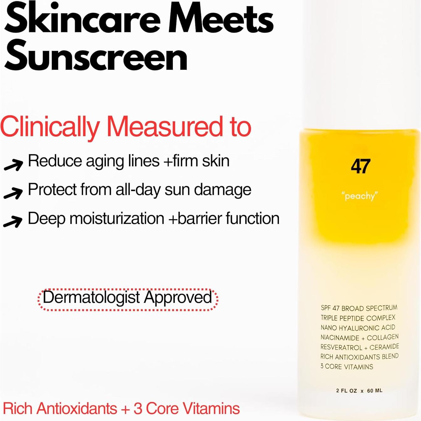 Protector Solar Facial Pluxos 47 SPF 47 Spray Durazno 210g