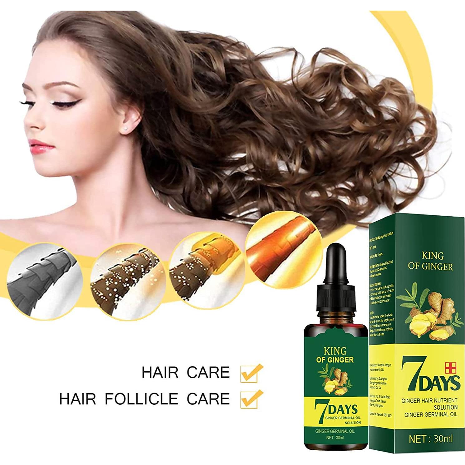 Aceite Germinal de Crecimiento Capilar Jengibre 30ml