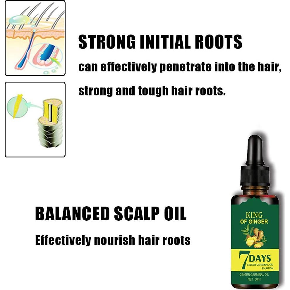 Aceite Germinal de Crecimiento Capilar Jengibre 30ml