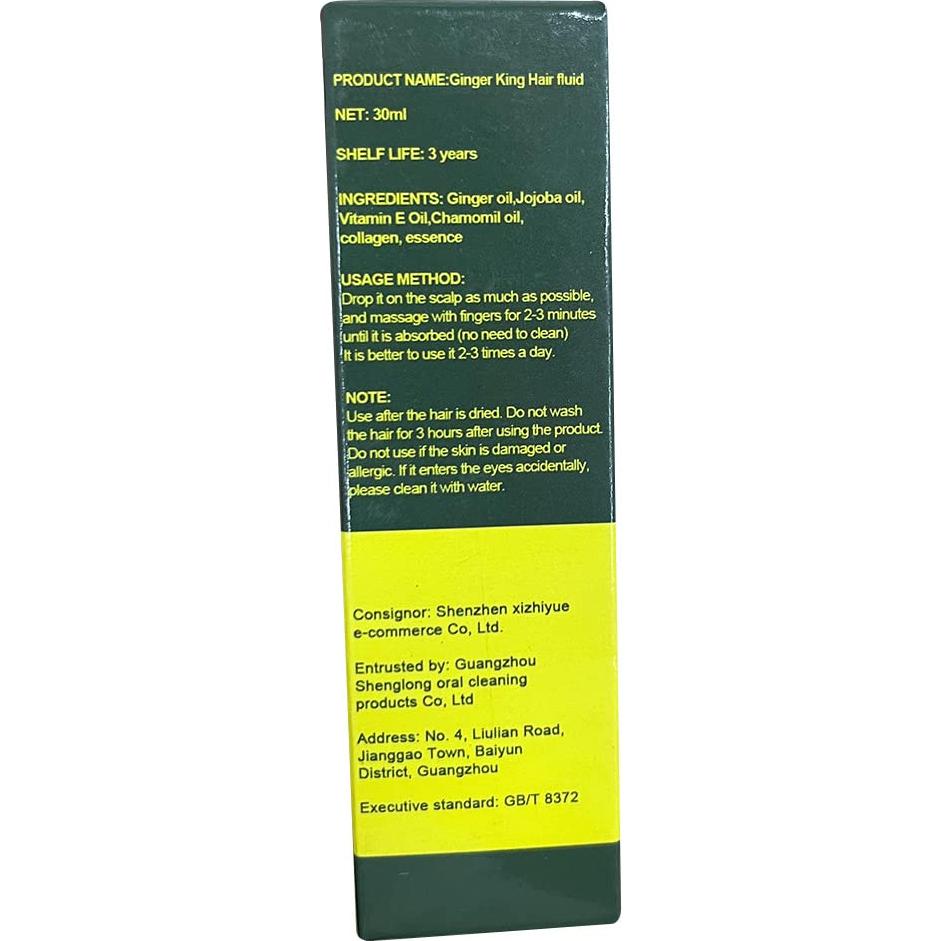 Aceite Germinal de Crecimiento Capilar Jengibre 30ml