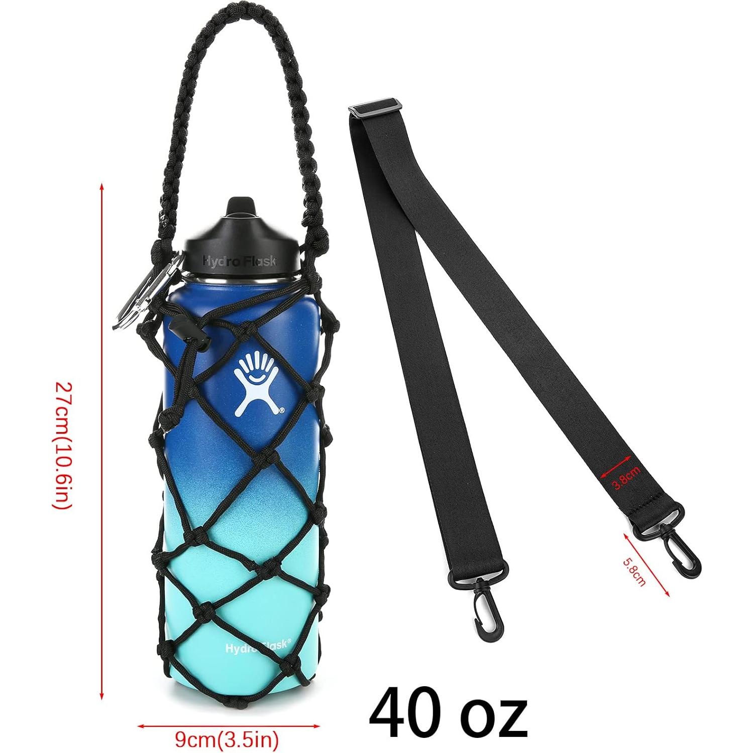 Correa Portabotellas Koshine Hydro Carrier 30-40 oz Negra